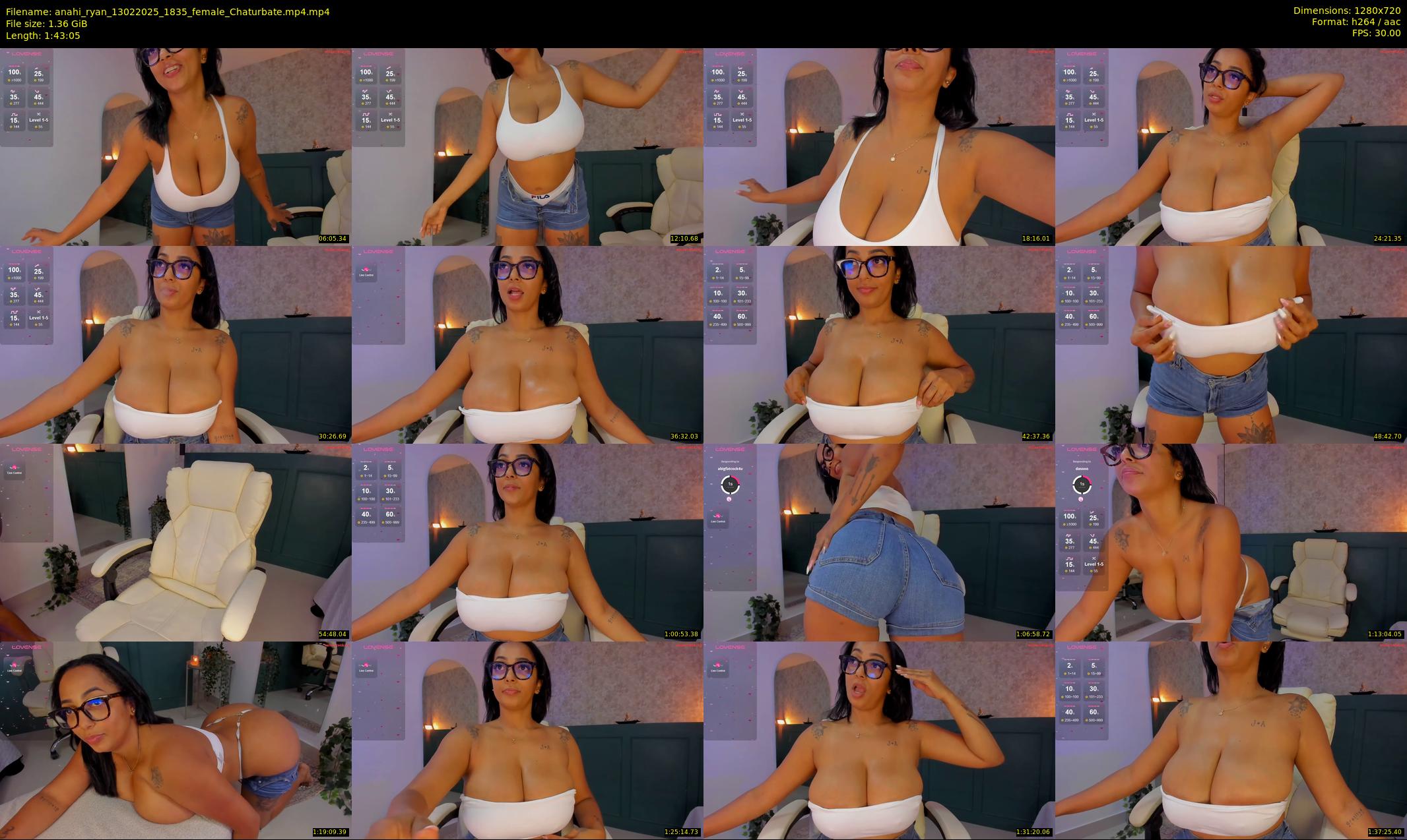anahi_ryan — 104 minute Chaturbate female cam show recording, 720p, Feb 13, 2025
