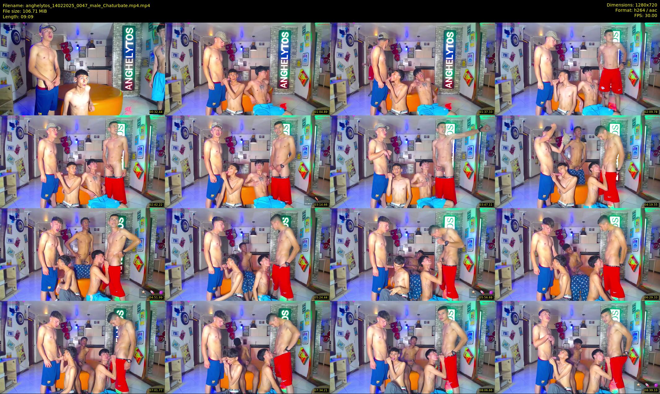 anghelytos — 10 minute Chaturbate male cam show recording, 720p, Feb 14, 2025