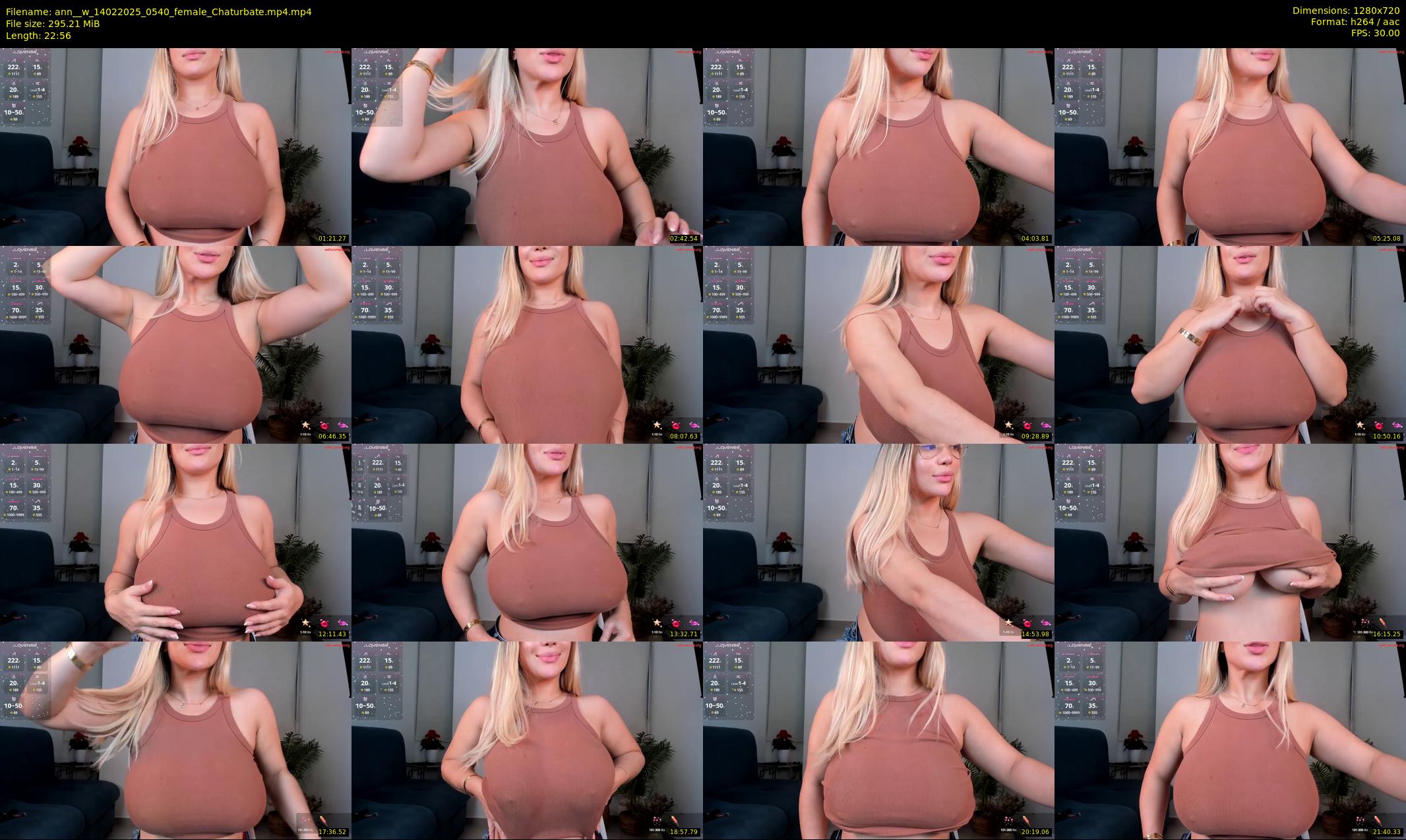 ann__w — 23 minute Chaturbate female cam show recording, 720p, Feb 14, 2025