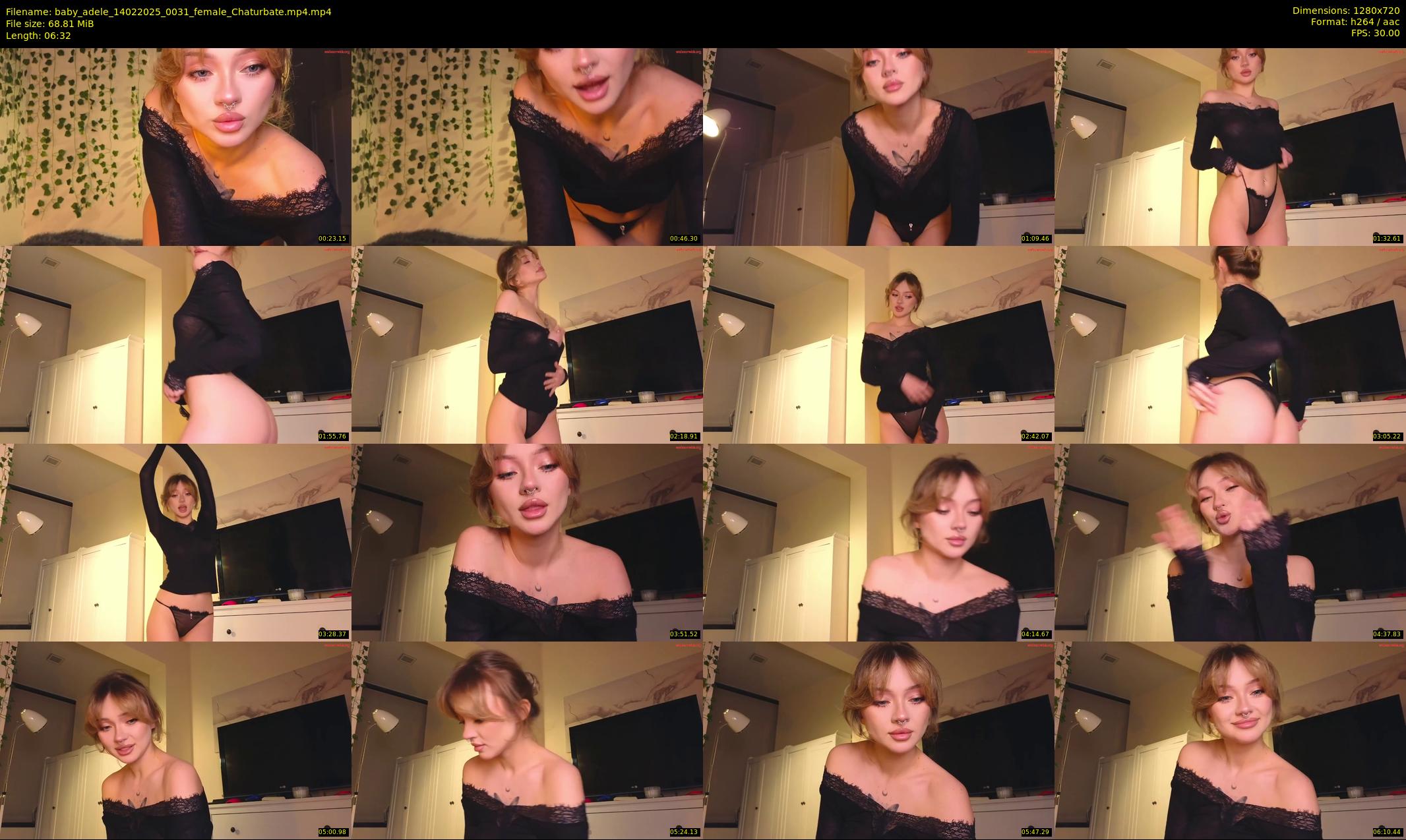 baby_adele — 7 minute Chaturbate female cam show recording, 720p, Feb 14, 2025