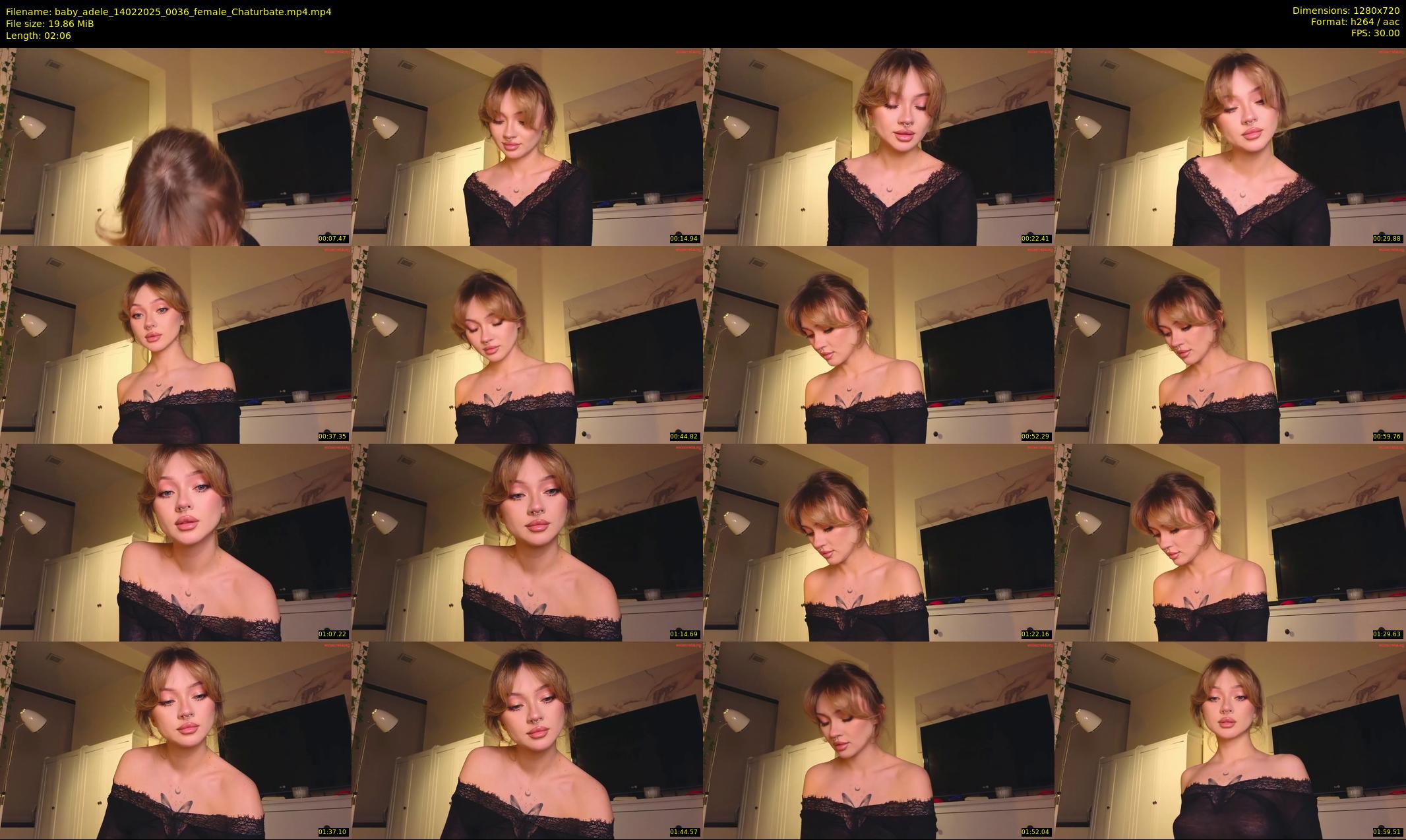 baby_adele — 3 minute Chaturbate female cam show recording, 720p, Feb 14, 2025
