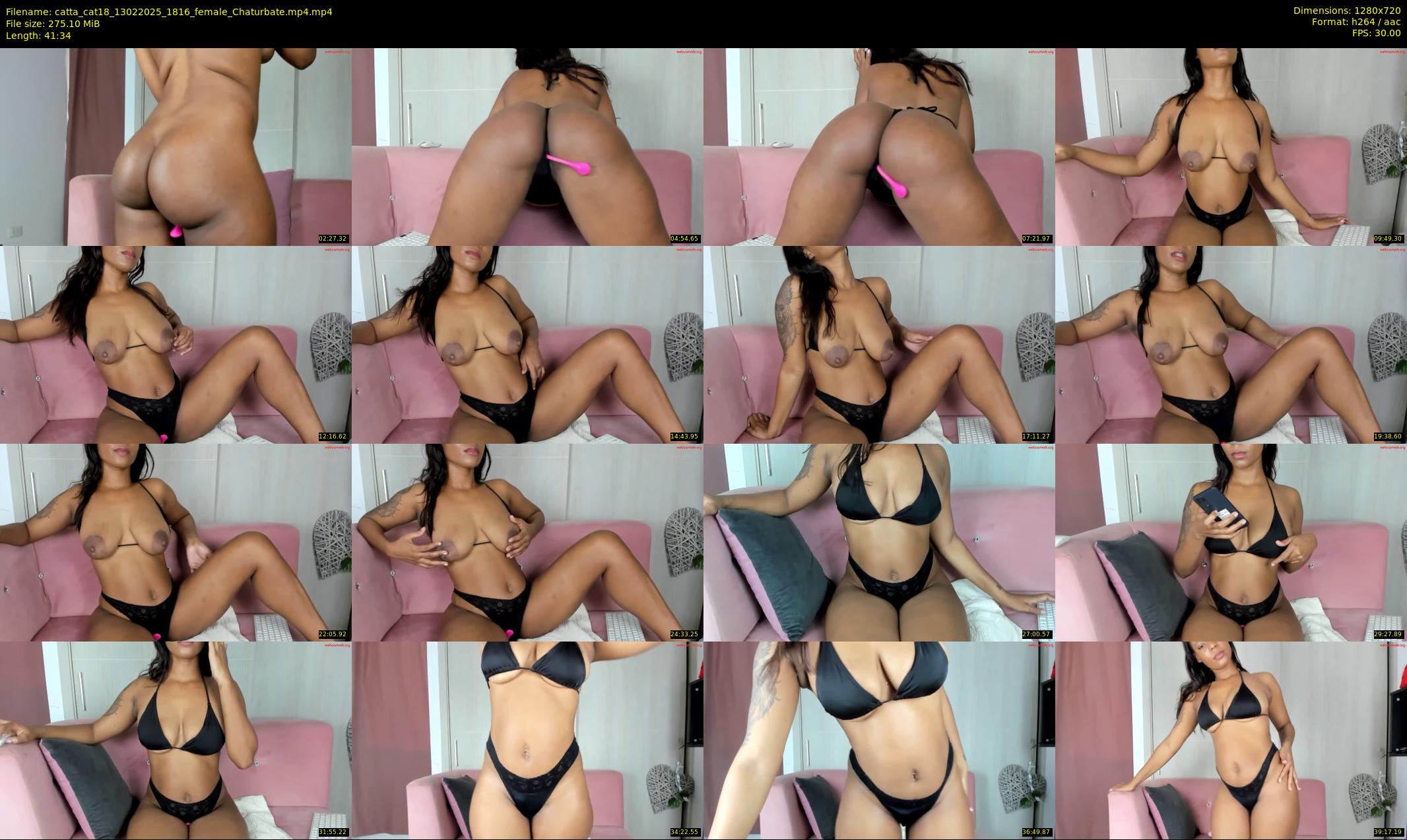 catta_cat18 — 42 minute Chaturbate female cam show recording, 720p, Feb 13, 2025