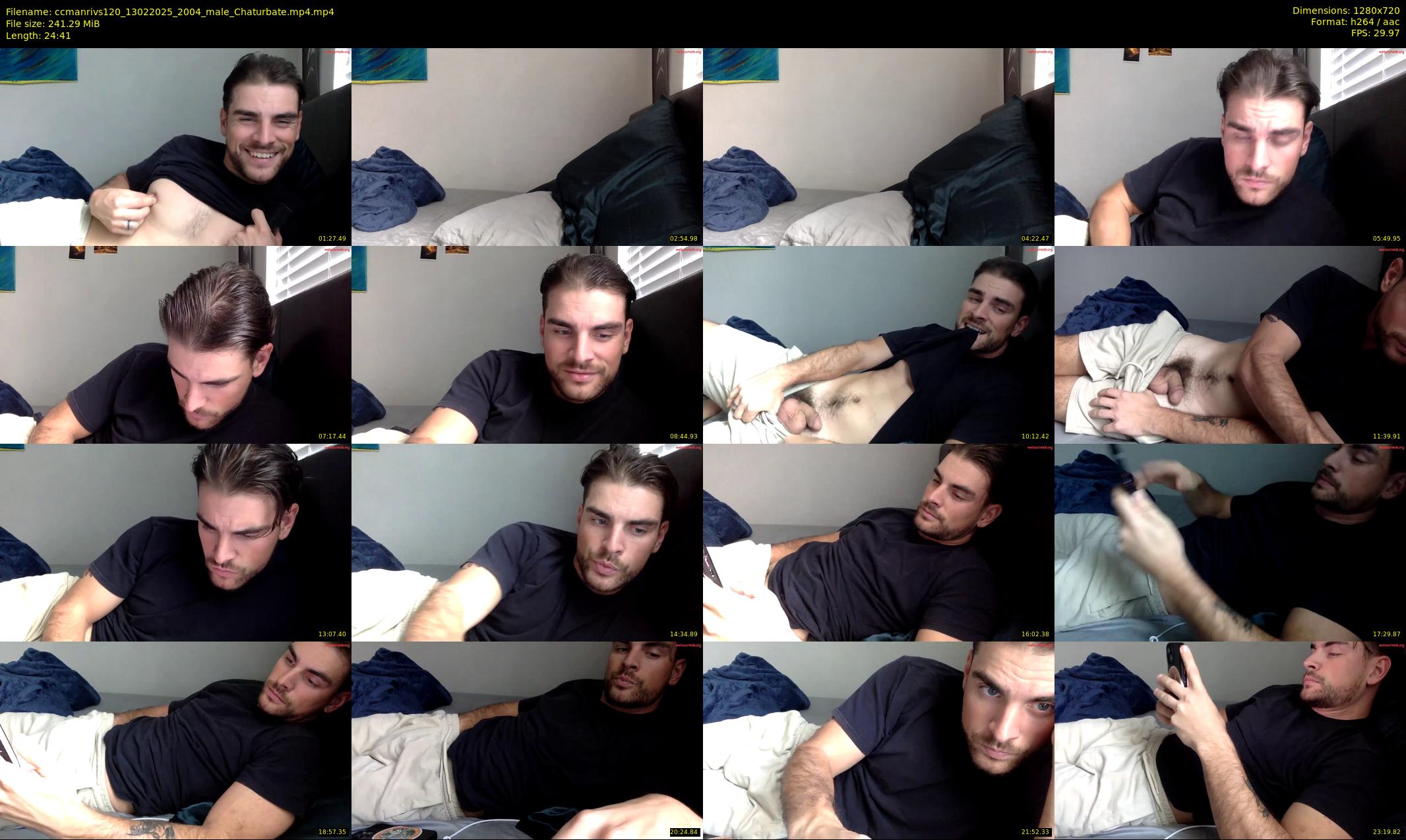 ccmanrivs120 — 25 minute Chaturbate male cam show recording, 720p, Feb 13, 2025