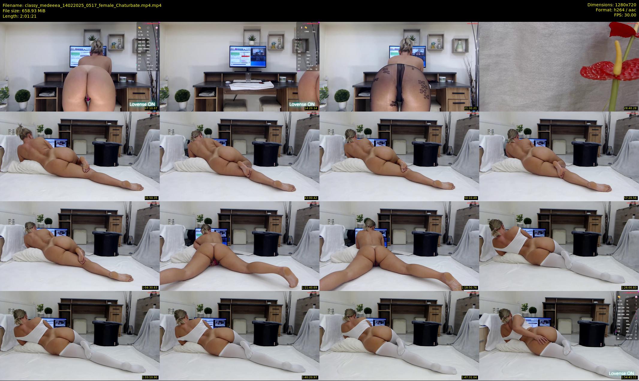 classy_medeeea — 122 minute Chaturbate female cam show recording, 720p, Feb 14, 2025