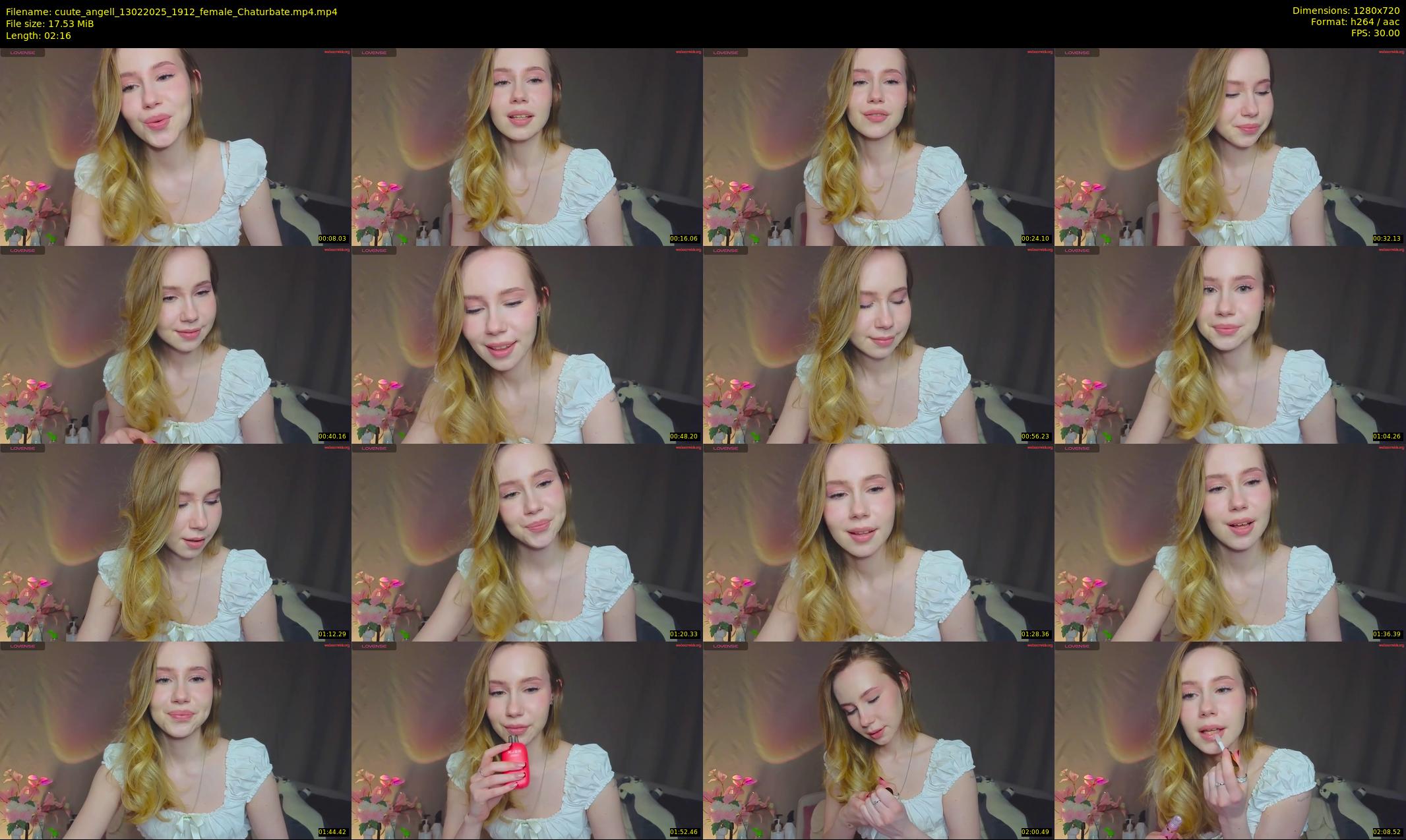 cuute_angell — 3 minute Chaturbate female cam show recording, 720p, Feb 13, 2025