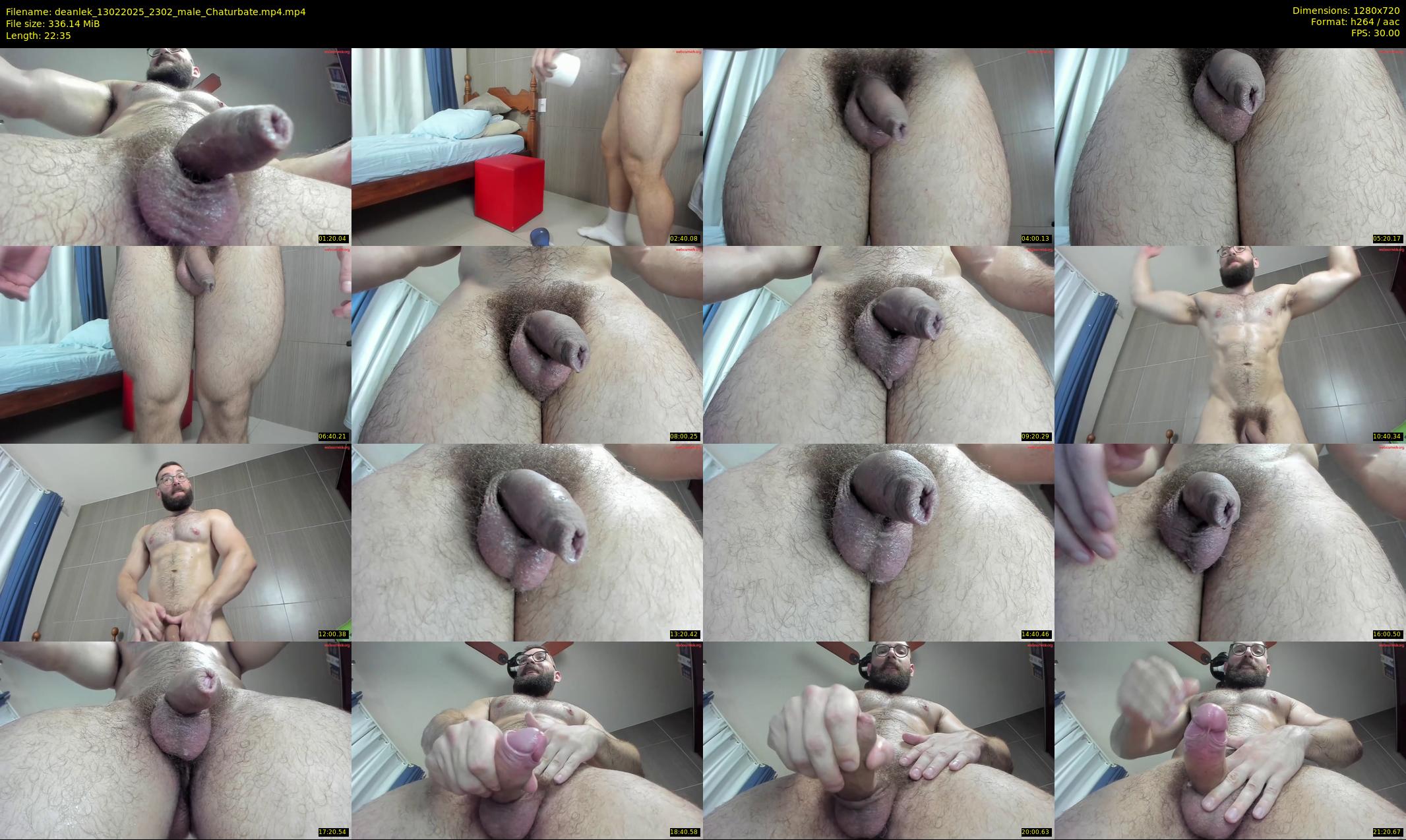 deanlek — 23 minute Chaturbate male cam show recording, 720p, Feb 13, 2025
