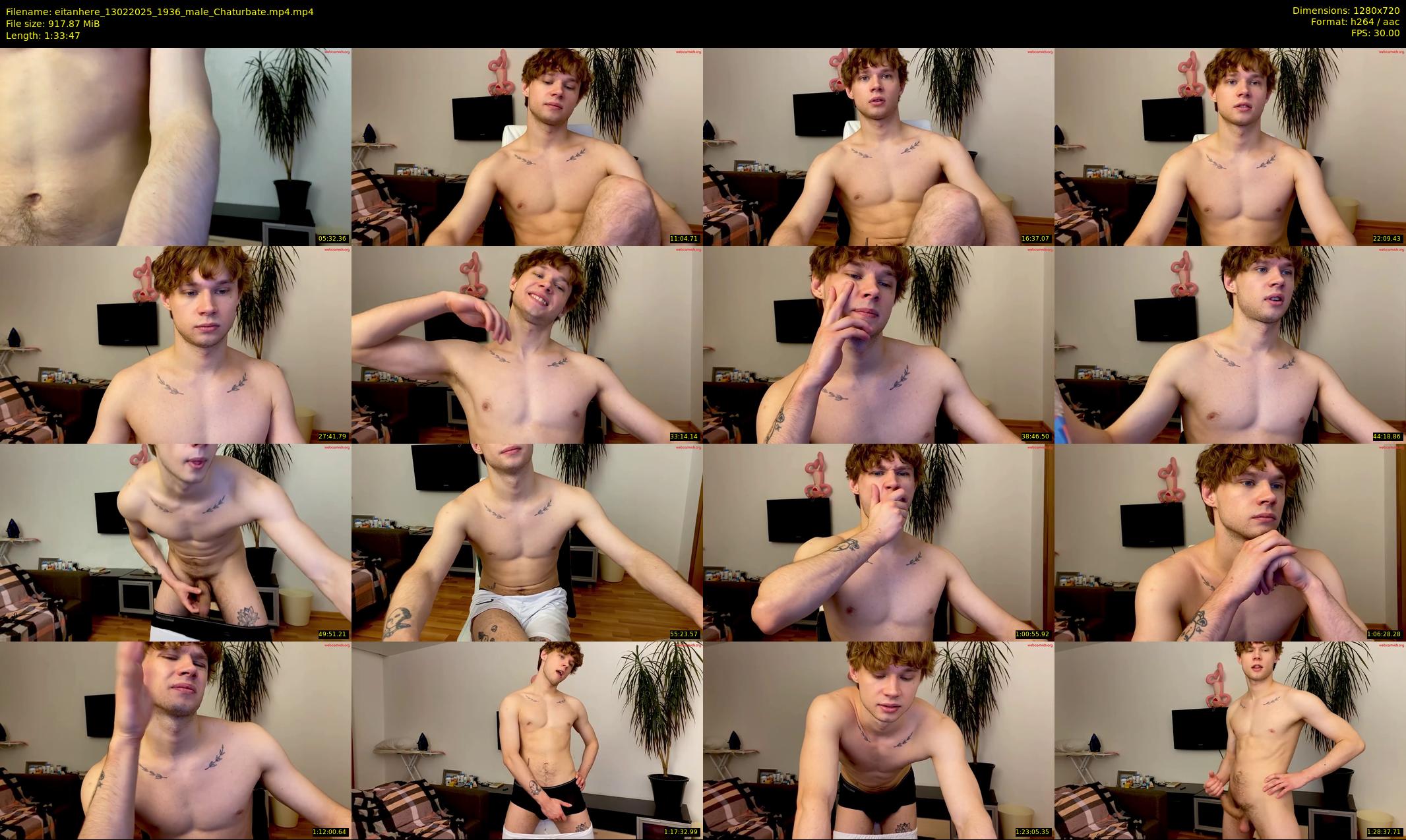 eitanhere — 94 minute Chaturbate male cam show recording, 720p, Feb 13, 2025