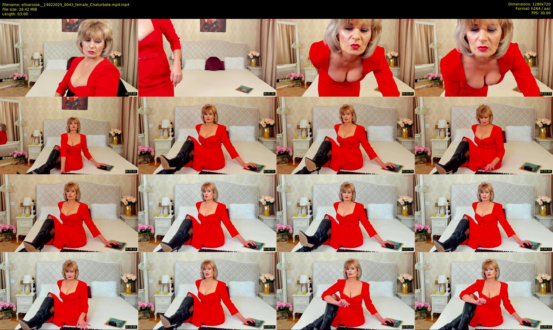elisarosse_ — 3 minute Chaturbate female cam show recording, 720p, Feb 14, 2025