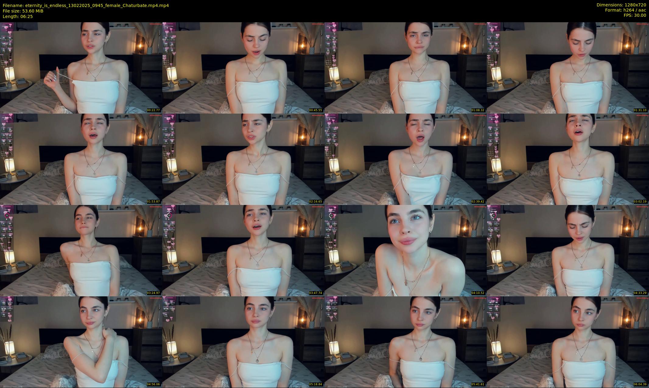 eternity_is_endless — 7 minute Chaturbate female cam show recording, 720p, Feb 13, 2025