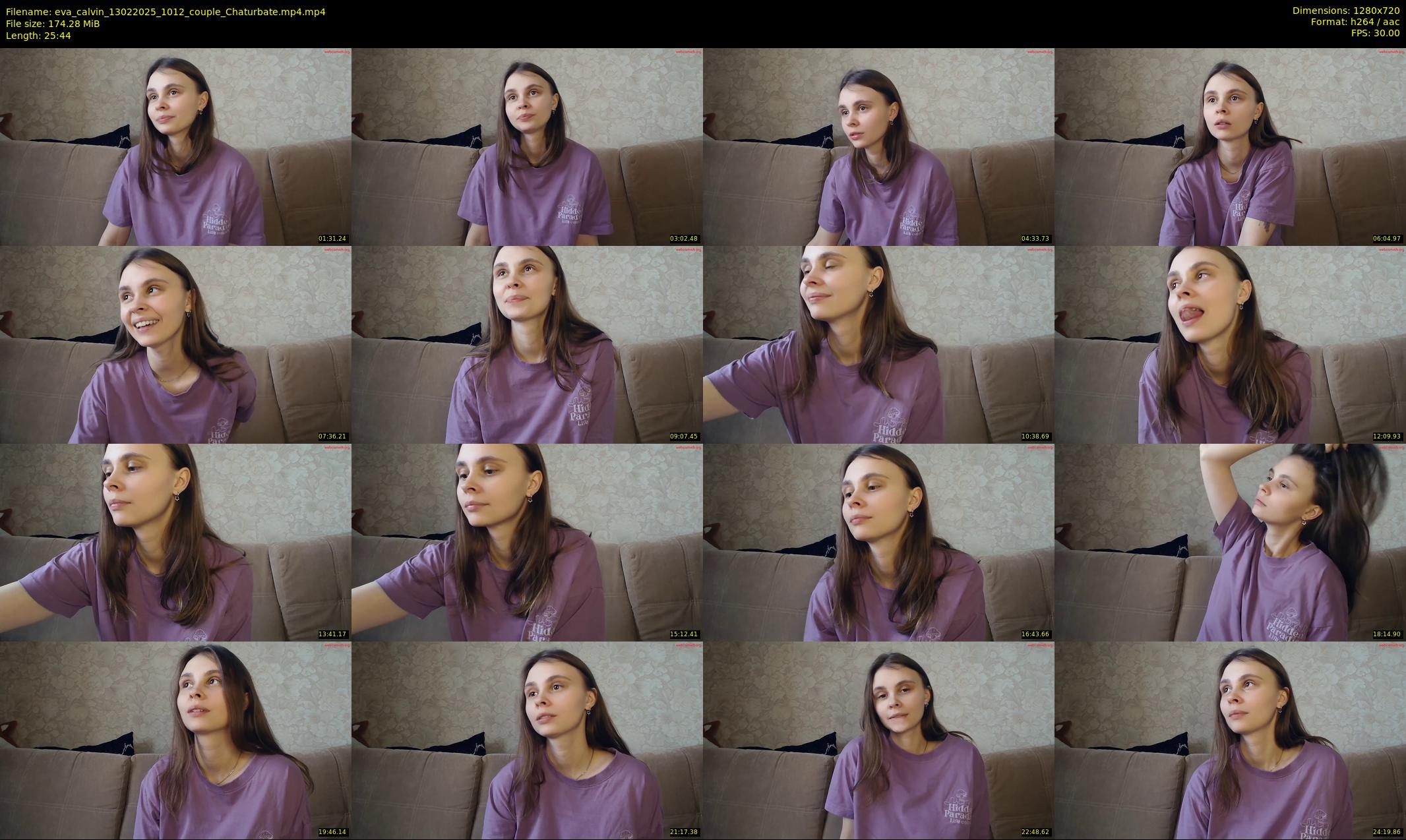 eva_calvin — 26 minute Chaturbate couple cam show recording, 720p, Feb 13, 2025