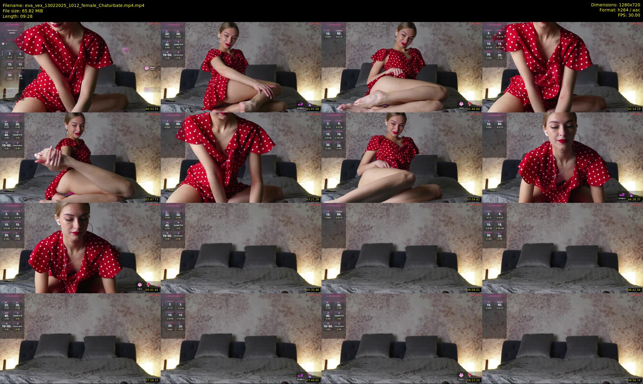 eva_vex — 10 minute Chaturbate female cam show recording, 720p, Feb 13, 2025