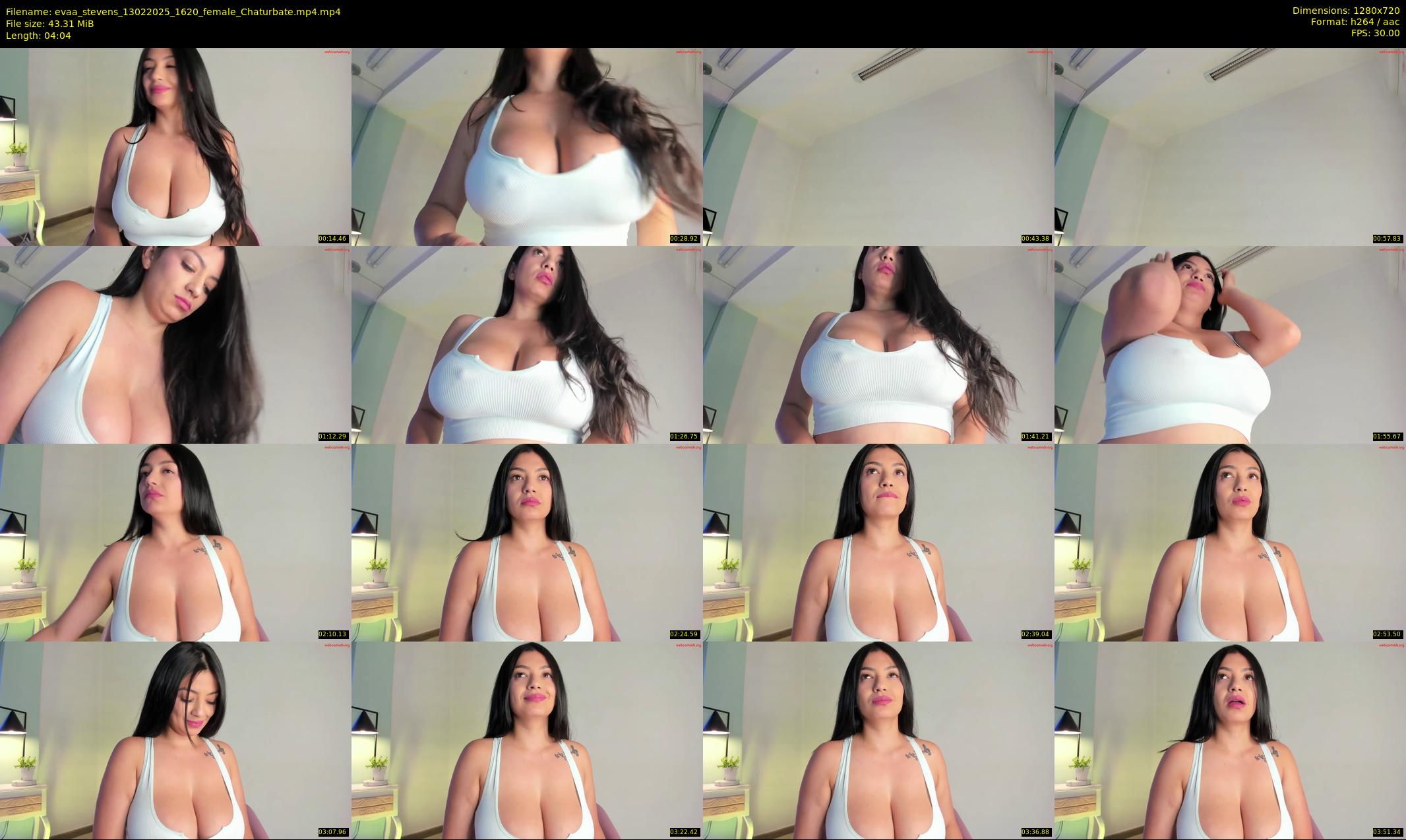 evaa_stevens — 5 minute Chaturbate female cam show recording, 720p, Feb 13, 2025