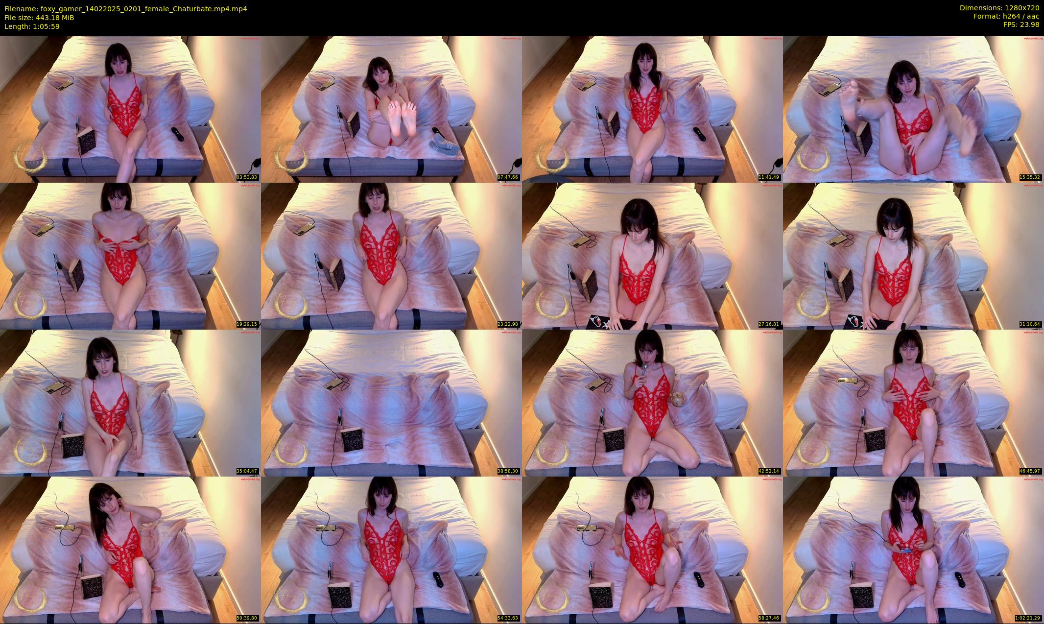 foxy_gamer — 66 minute Chaturbate female cam show recording, 720p, Feb 14, 2025