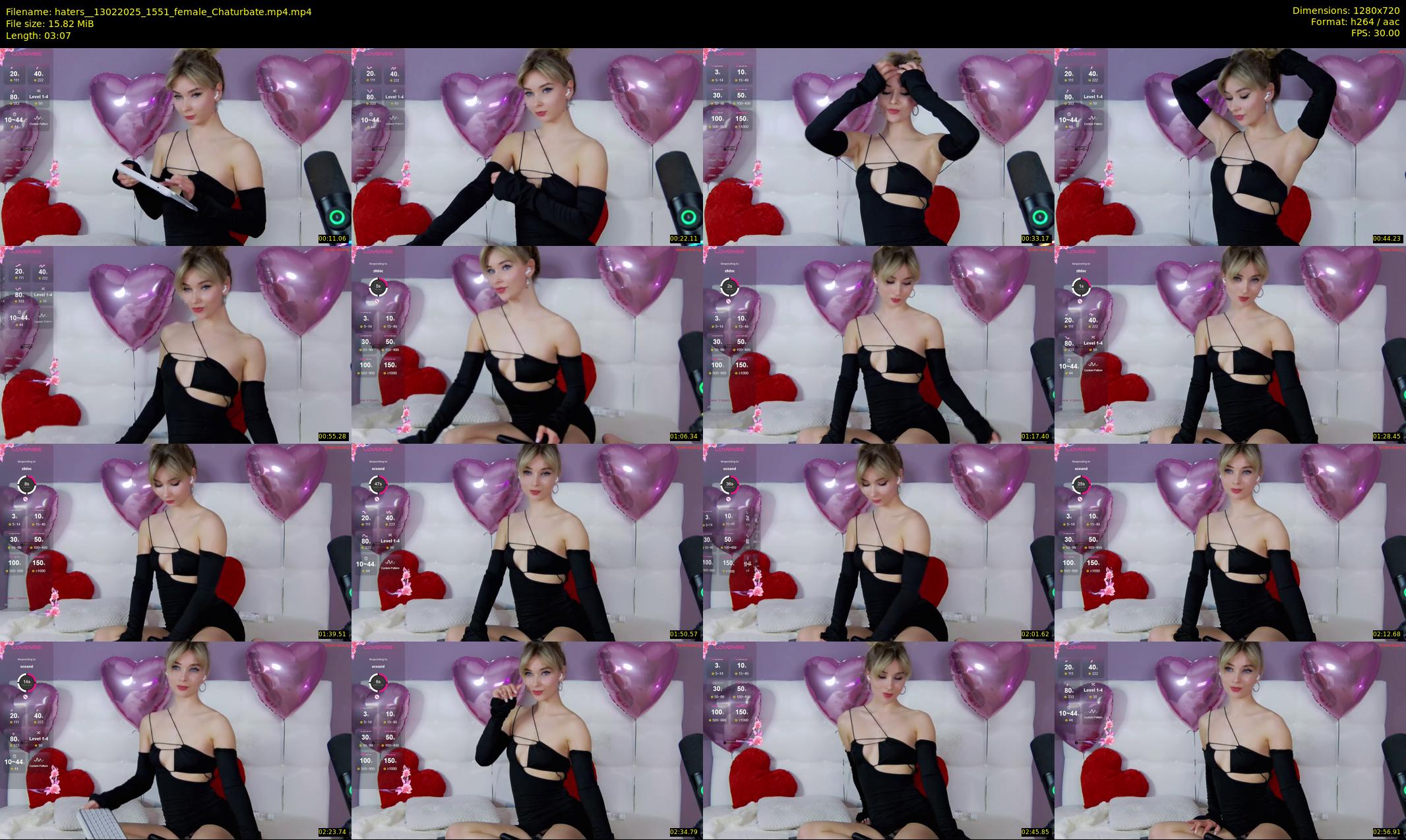 haters_ — 4 minute Chaturbate female cam show recording, 720p, Feb 13, 2025