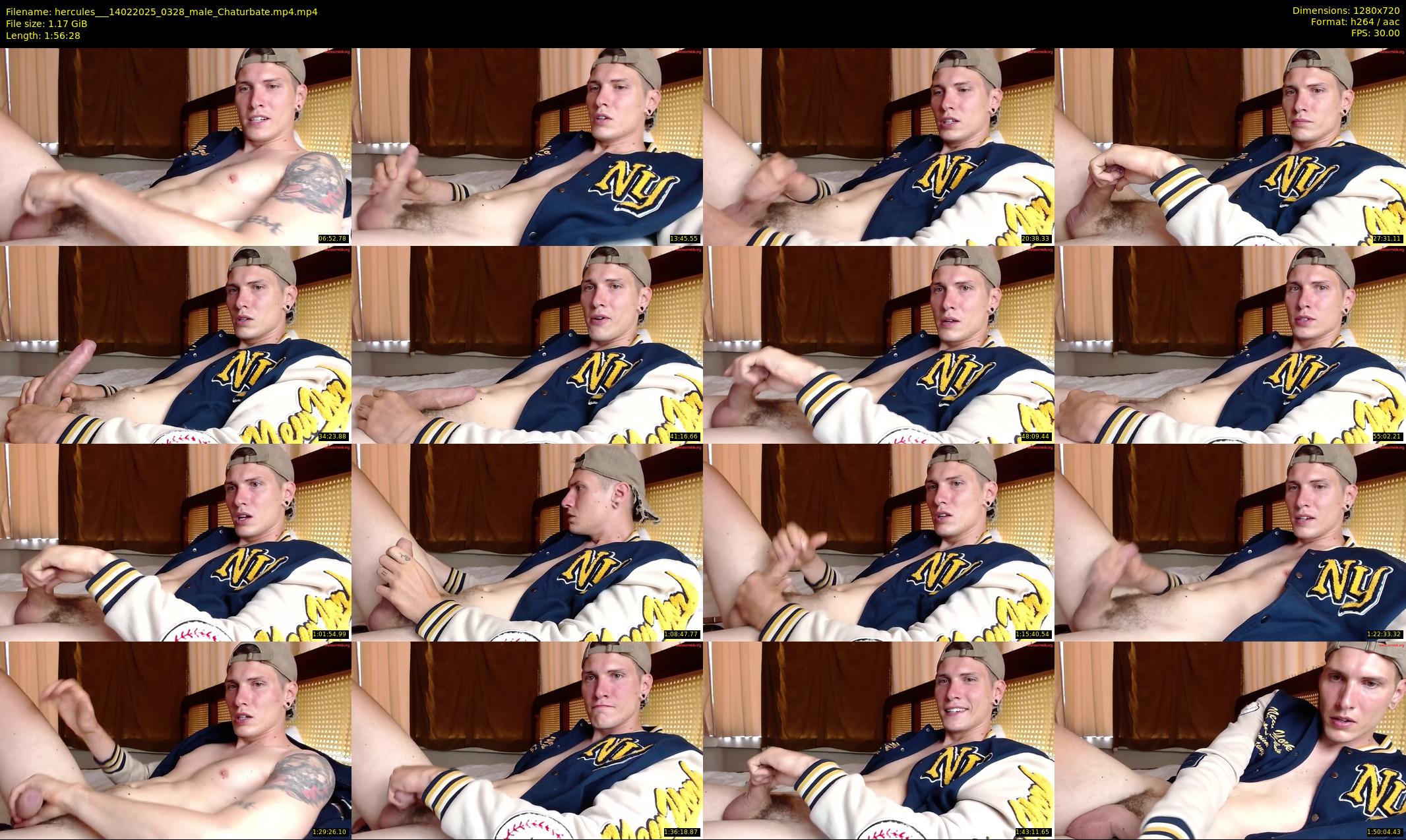 hercules__ — 117 minute Chaturbate male cam show recording, 720p, Feb 14, 2025