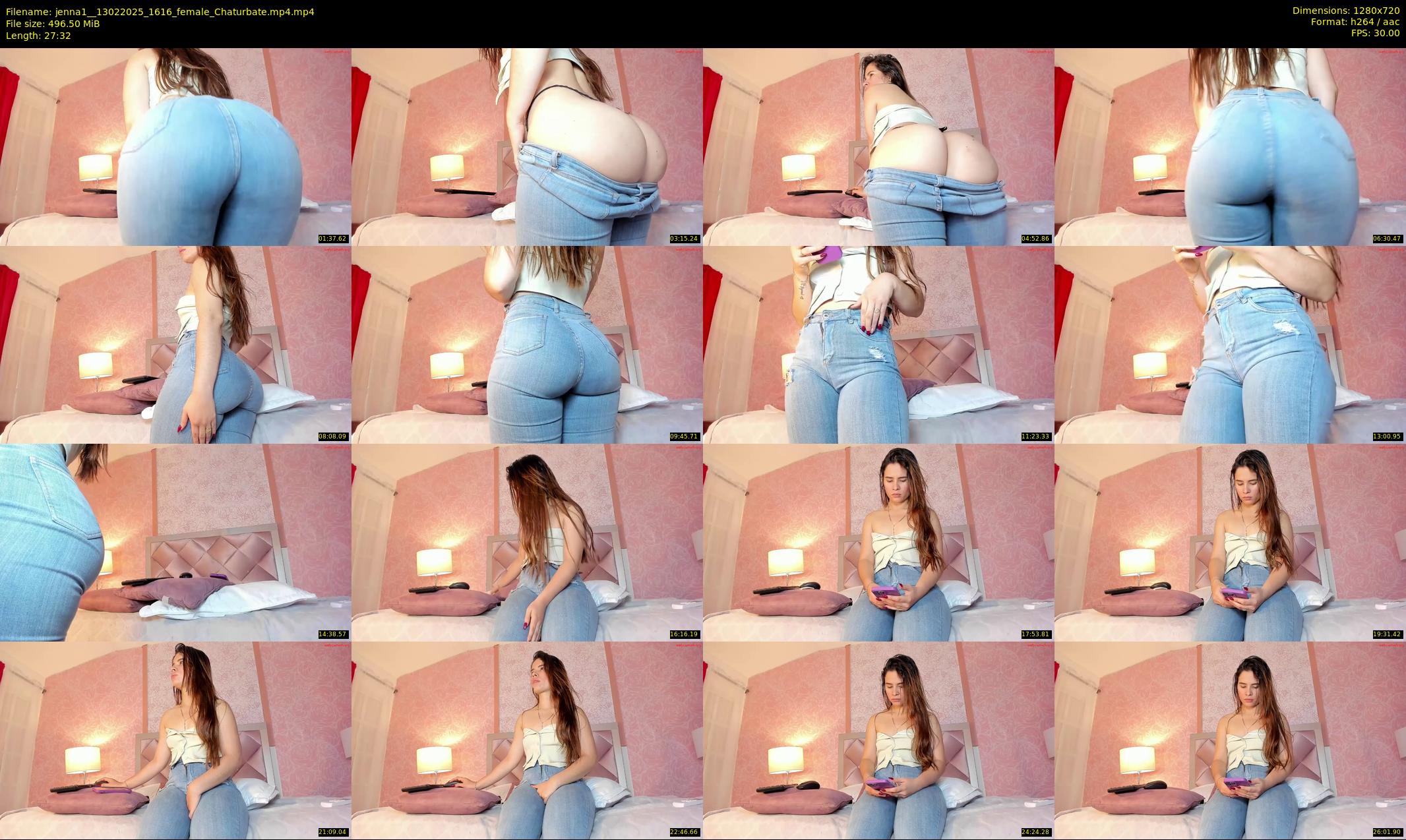 jenna1_ — 28 minute Chaturbate female cam show recording, 720p, Feb 13, 2025