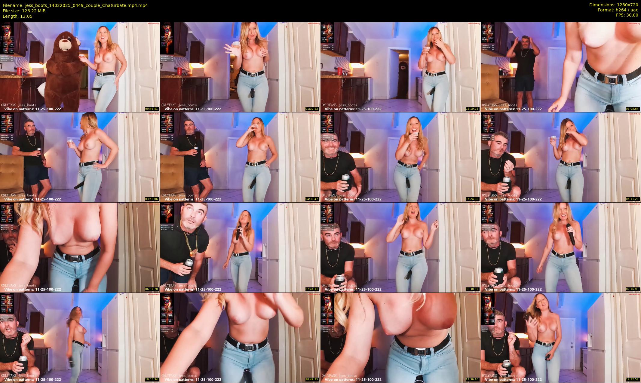 jess_boots — 14 minute Chaturbate female cam show recording, 720p, Feb 14, 2025