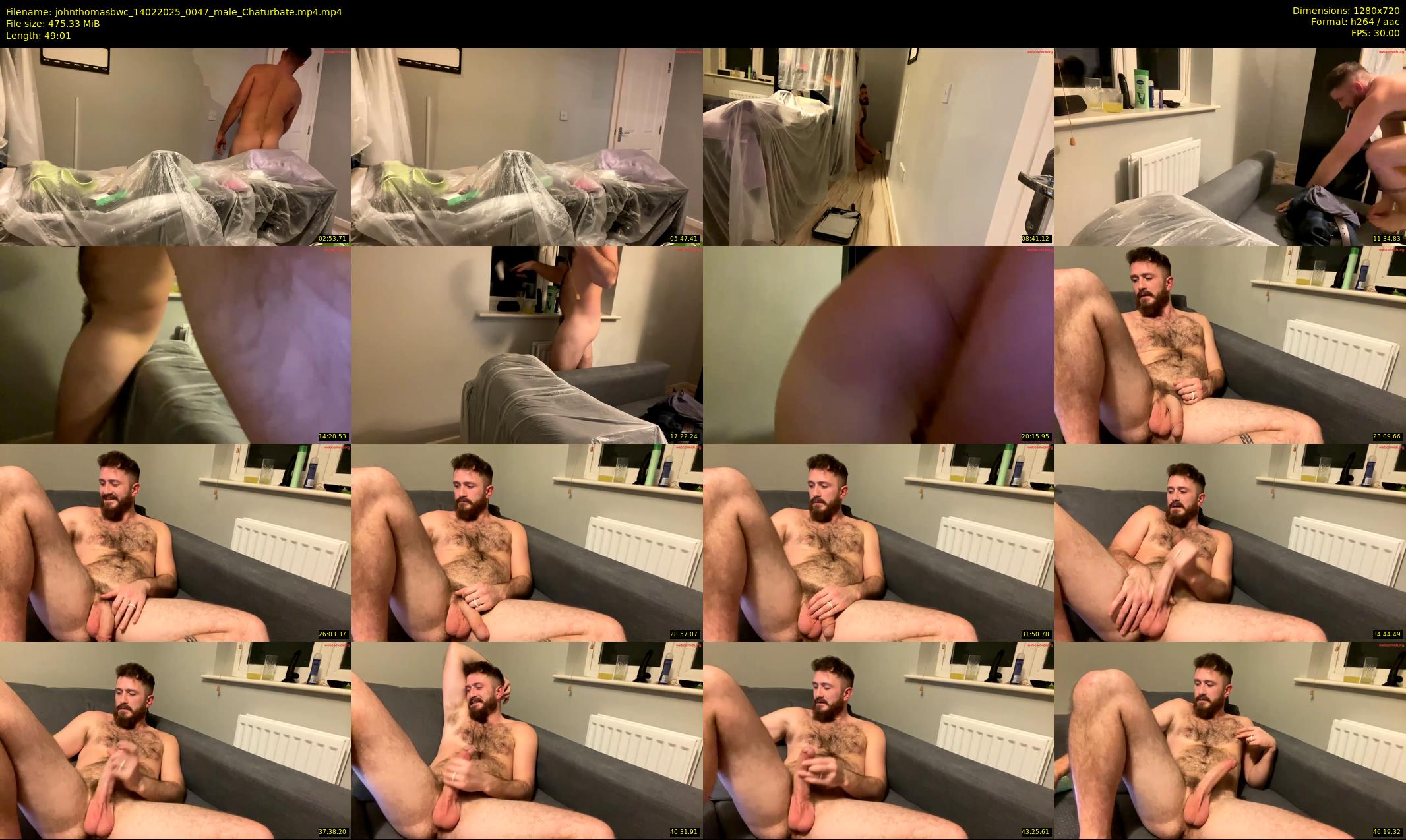 johnthomasbwc — 50 minute Chaturbate male cam show recording, 720p, Feb 14, 2025
