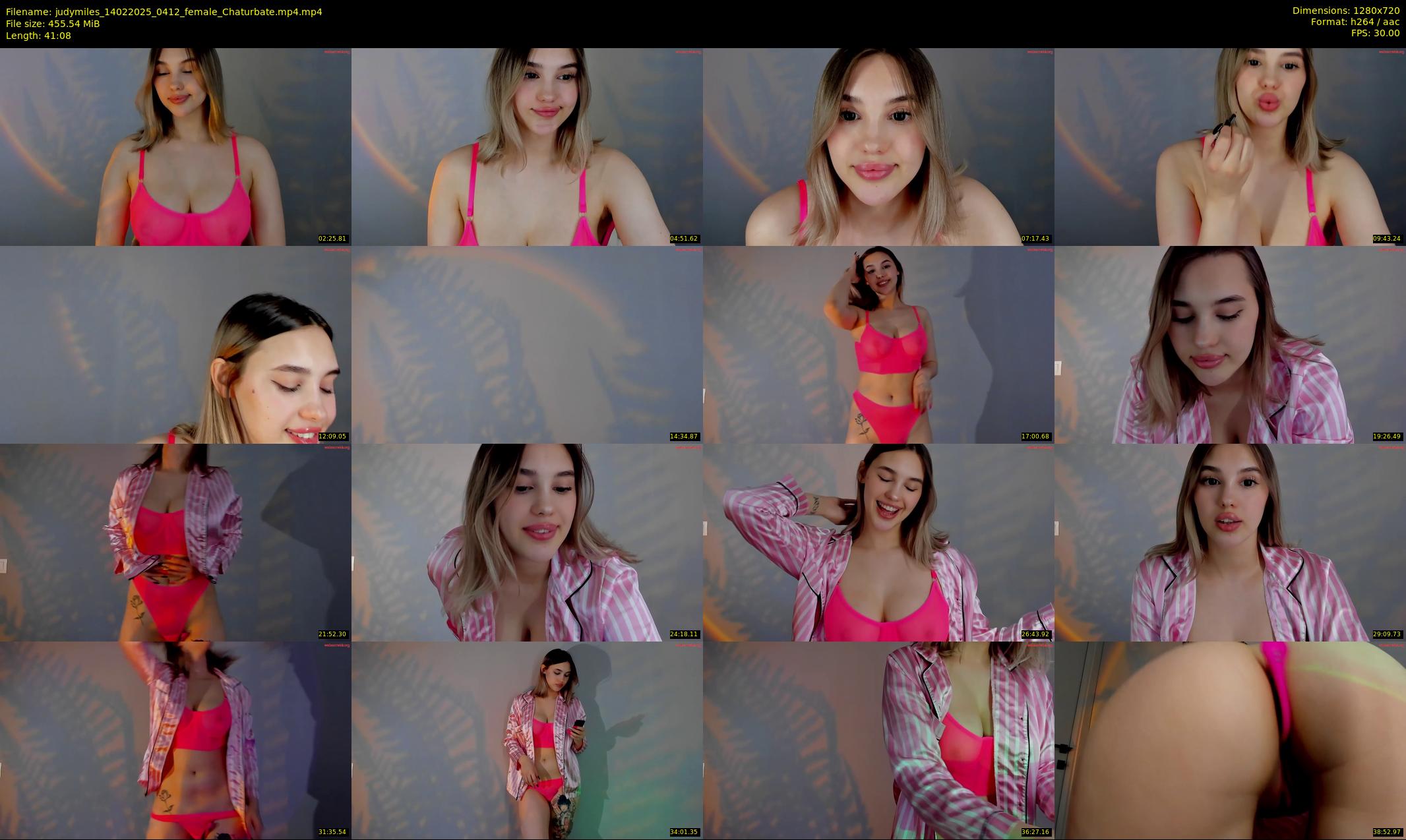 judymiles — 42 minute Chaturbate female cam show recording, 720p, Feb 14, 2025