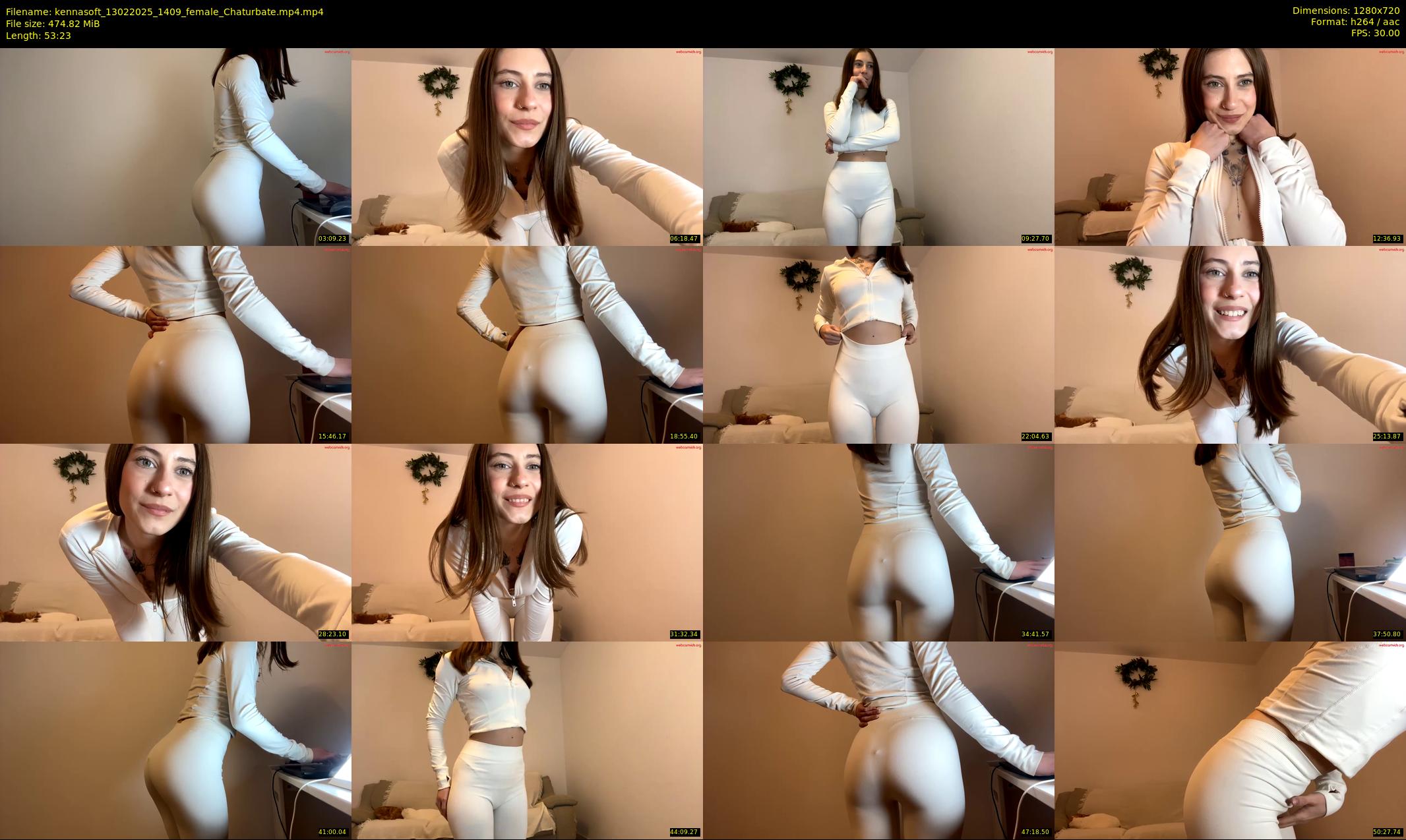 kennasoft — 54 minute Chaturbate female cam show recording, 720p, Feb 13, 2025
