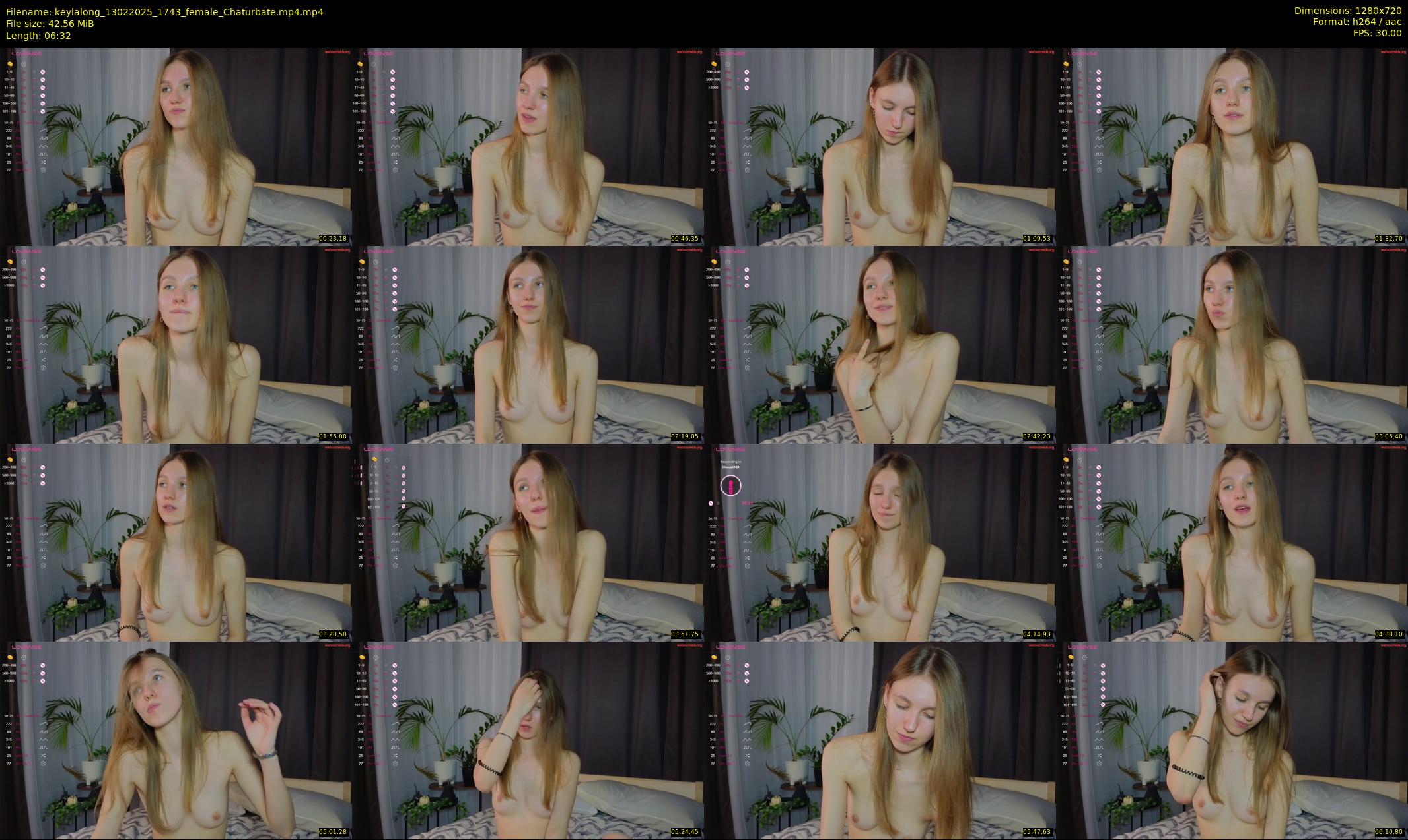 keylalong — 7 minute Chaturbate female cam show recording, 720p, Feb 13, 2025