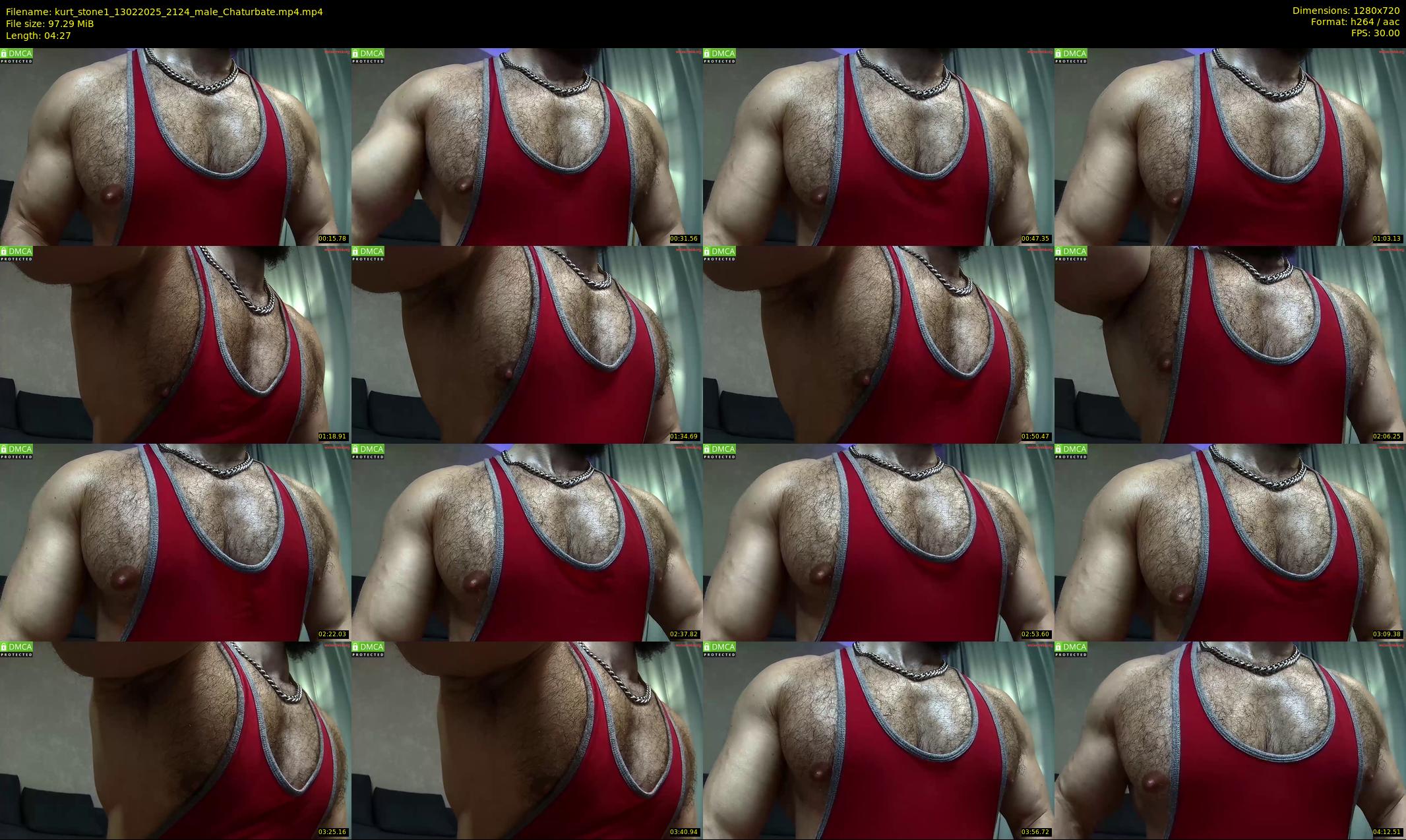 kurt_stone1 — 5 minute Chaturbate male cam show recording, 720p, Feb 13, 2025