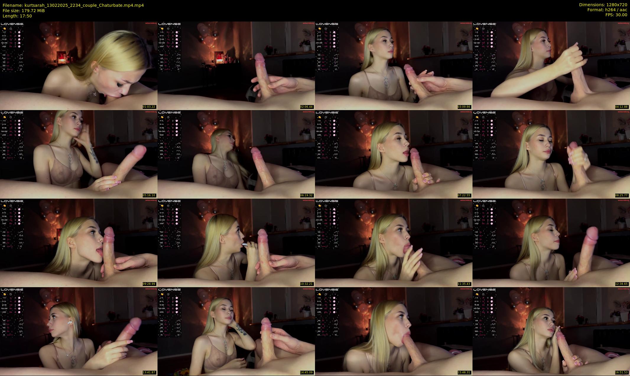kurtsarah — 18 minute Chaturbate couple cam show recording, 720p, Feb 13, 2025