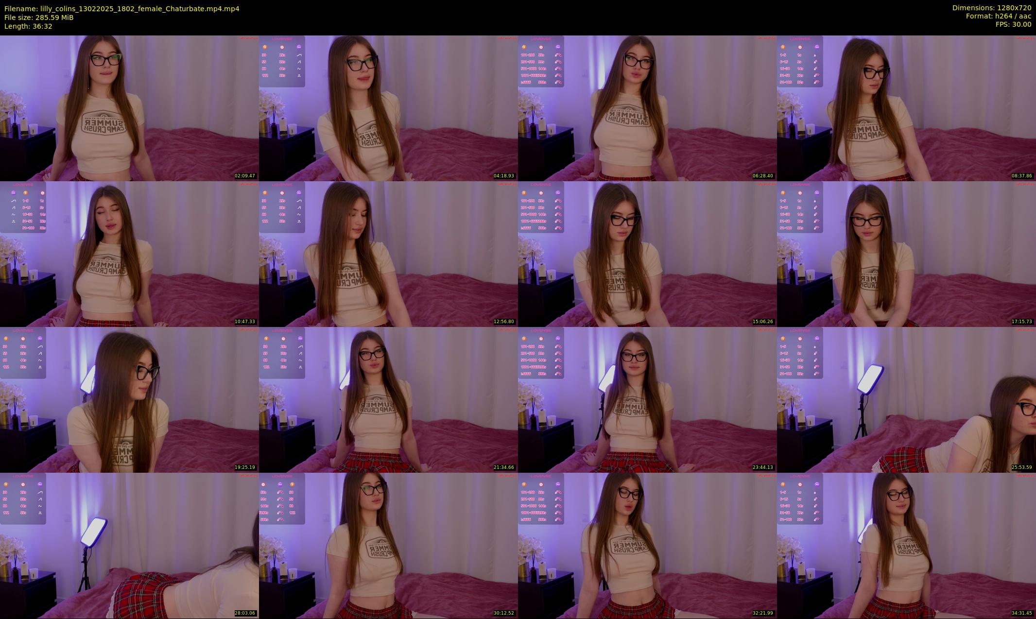 lilly_colins — 37 minute Chaturbate female cam show recording, 720p, Feb 13, 2025