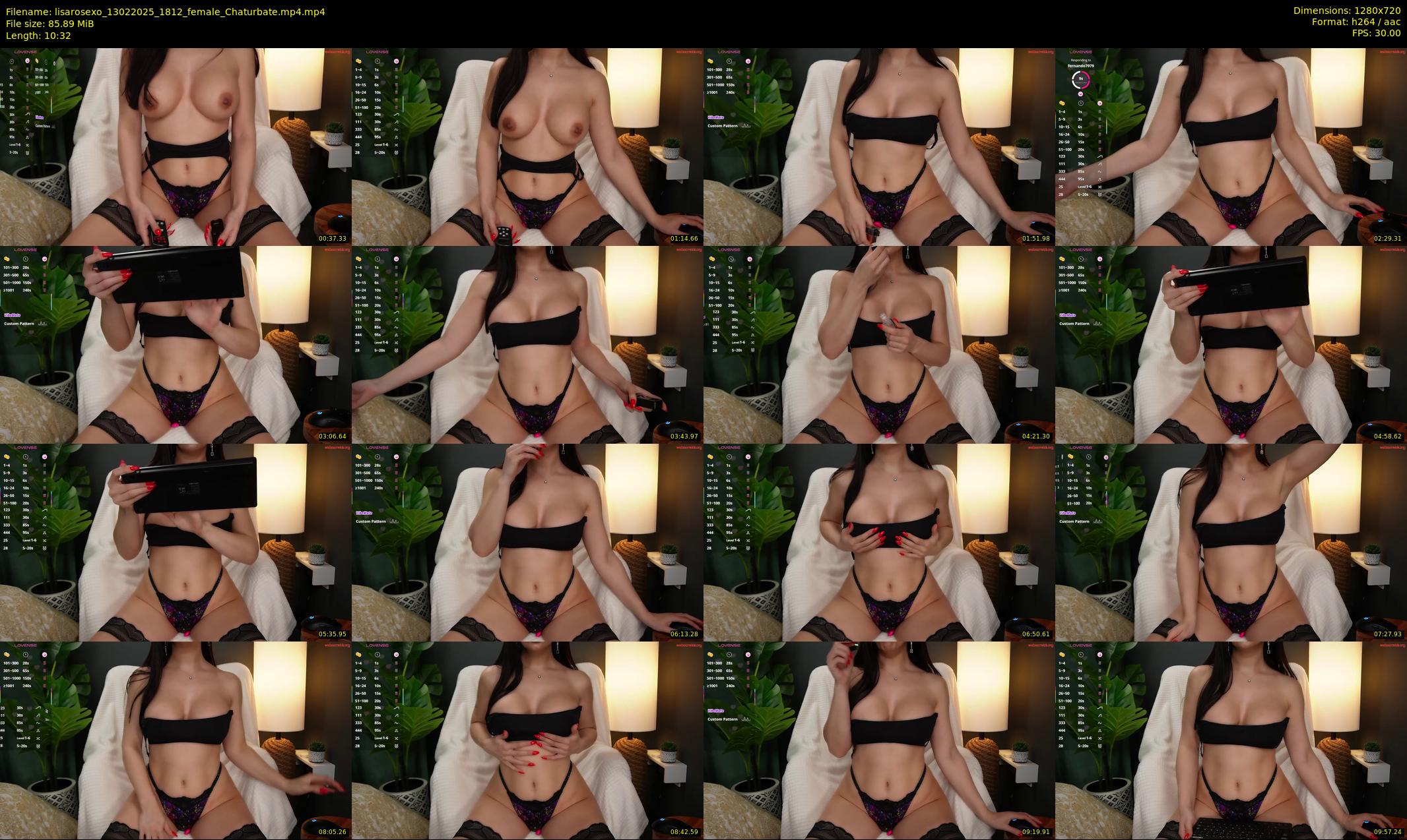 lisarosexo — 11 minute Chaturbate female cam show recording, 720p, Feb 13, 2025