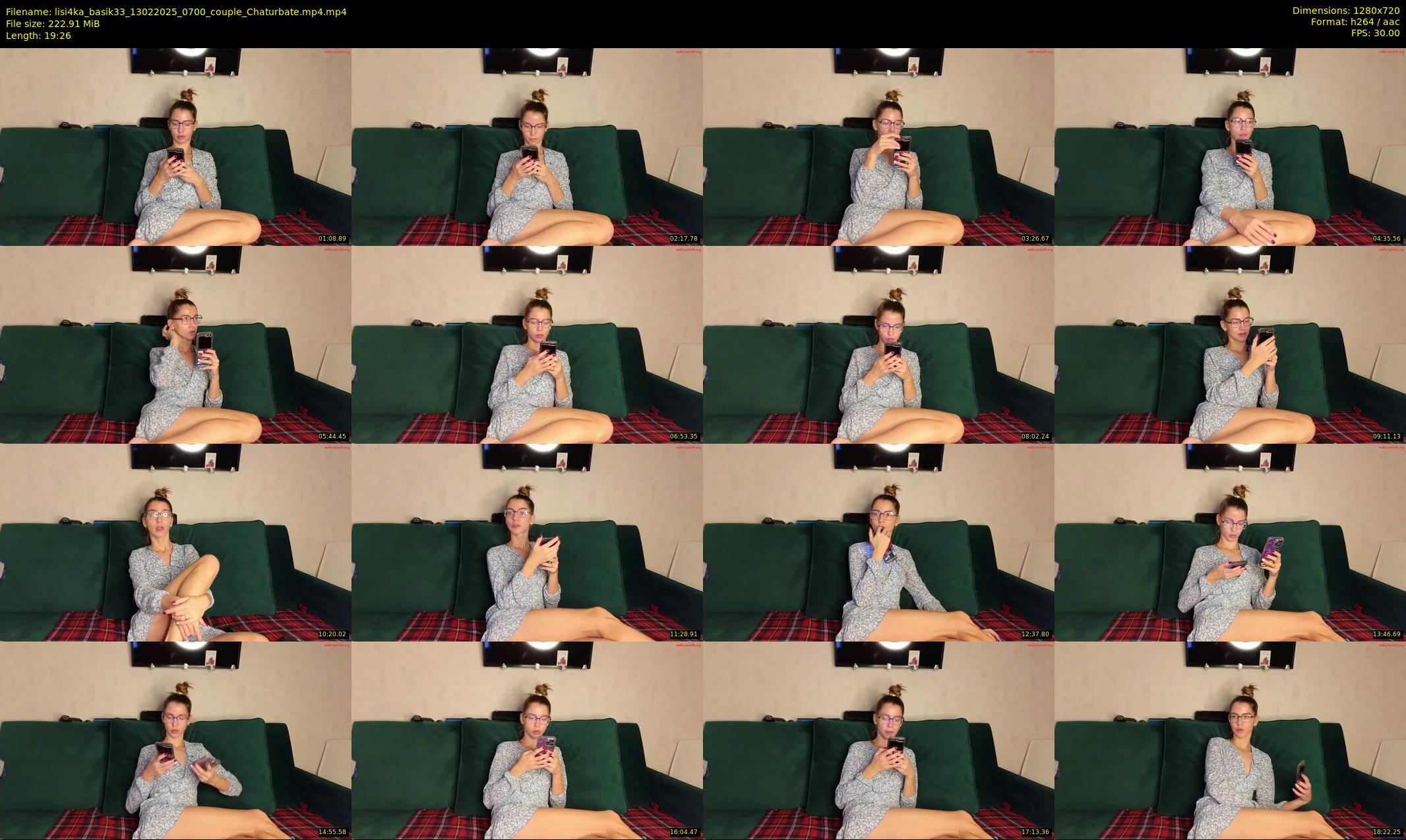 lisi4ka_basik33 — 20 minute Chaturbate couple cam show recording, 720p, Feb 13, 2025