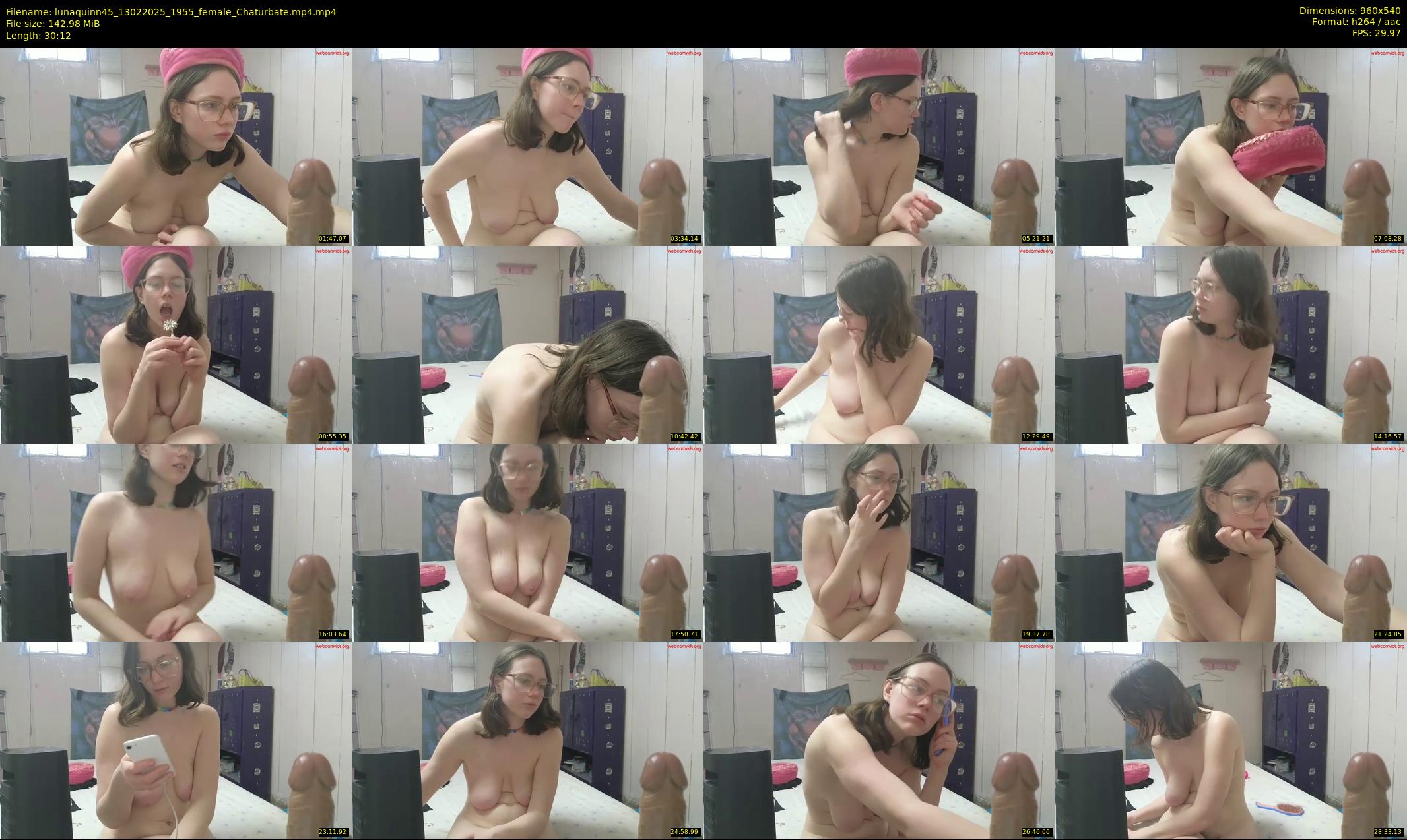 lunaquinn45 — 31 minute Chaturbate female cam show recording, 480p, Feb 13, 2025