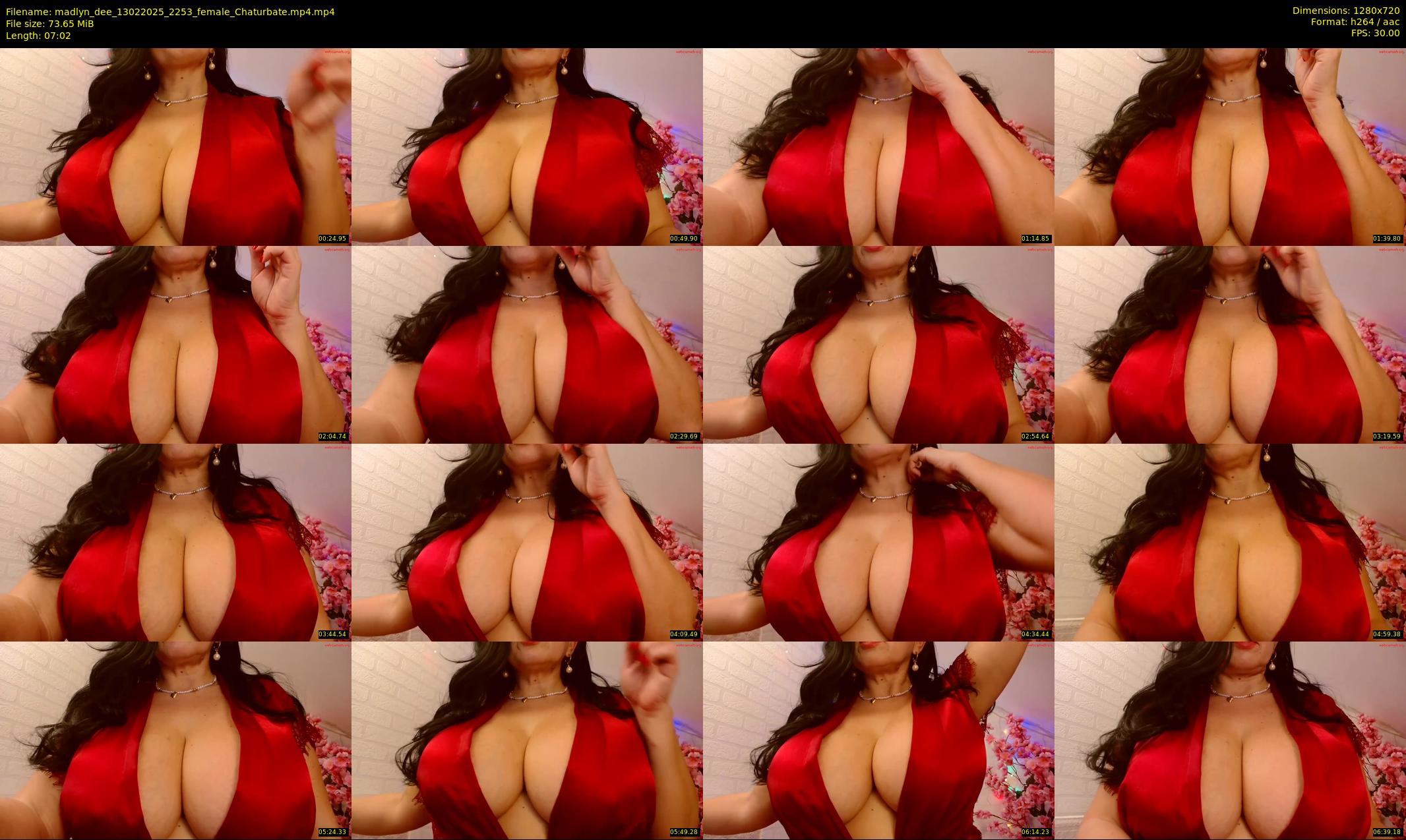 madlyn_dee — 8 minute Chaturbate female cam show recording, 720p, Feb 13, 2025