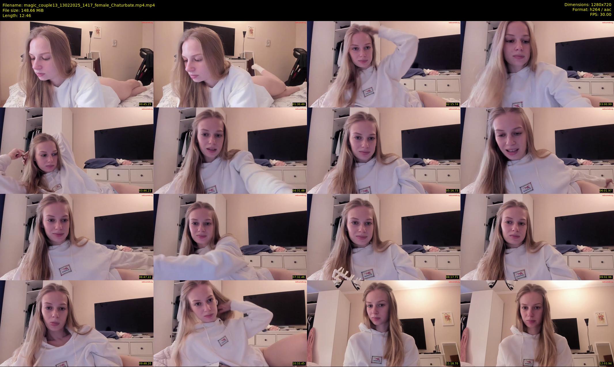 magic_couple13 — 13 minute Chaturbate couple cam show recording, 720p, Feb 13, 2025
