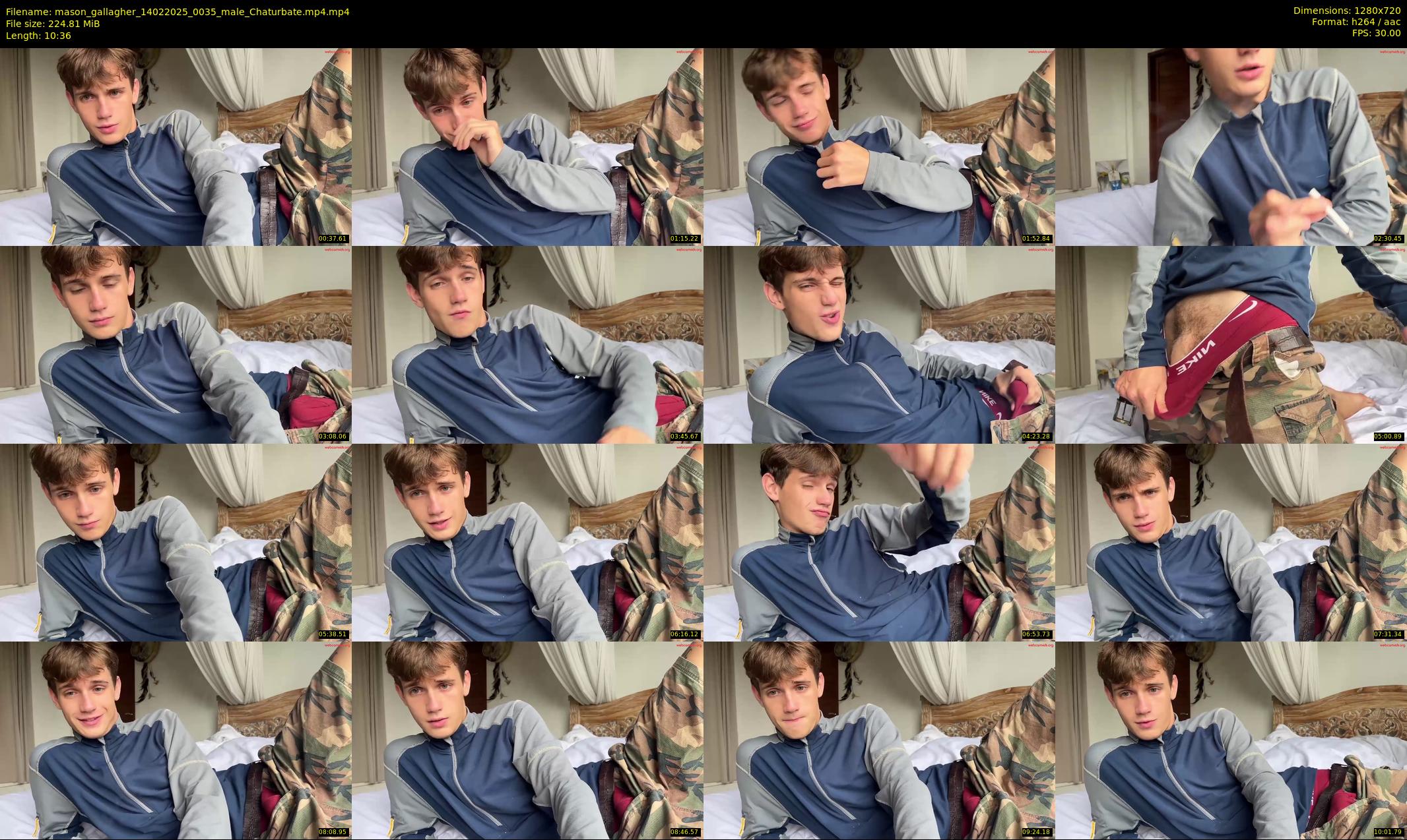 mason_gallagher — 11 minute Chaturbate male cam show recording, 720p, Feb 14, 2025