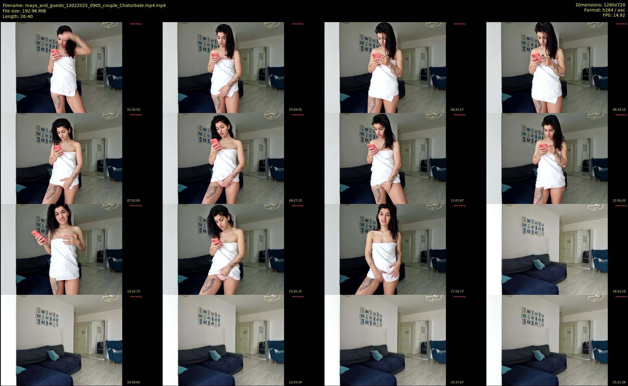 maya_and_guests — 27 minute Chaturbate couple cam show recording, 720p, Feb 13, 2025