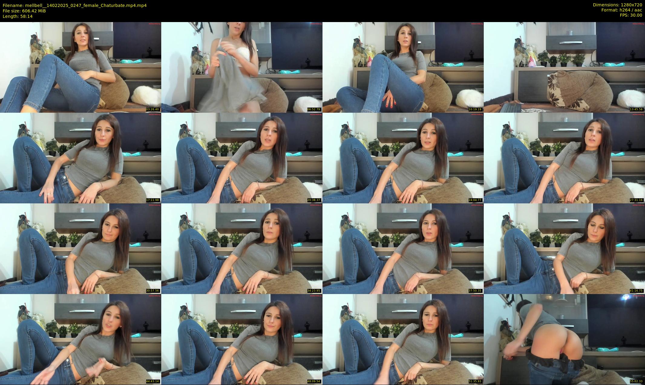 mellbell_ — 59 minute Chaturbate female cam show recording, 720p, Feb 14, 2025