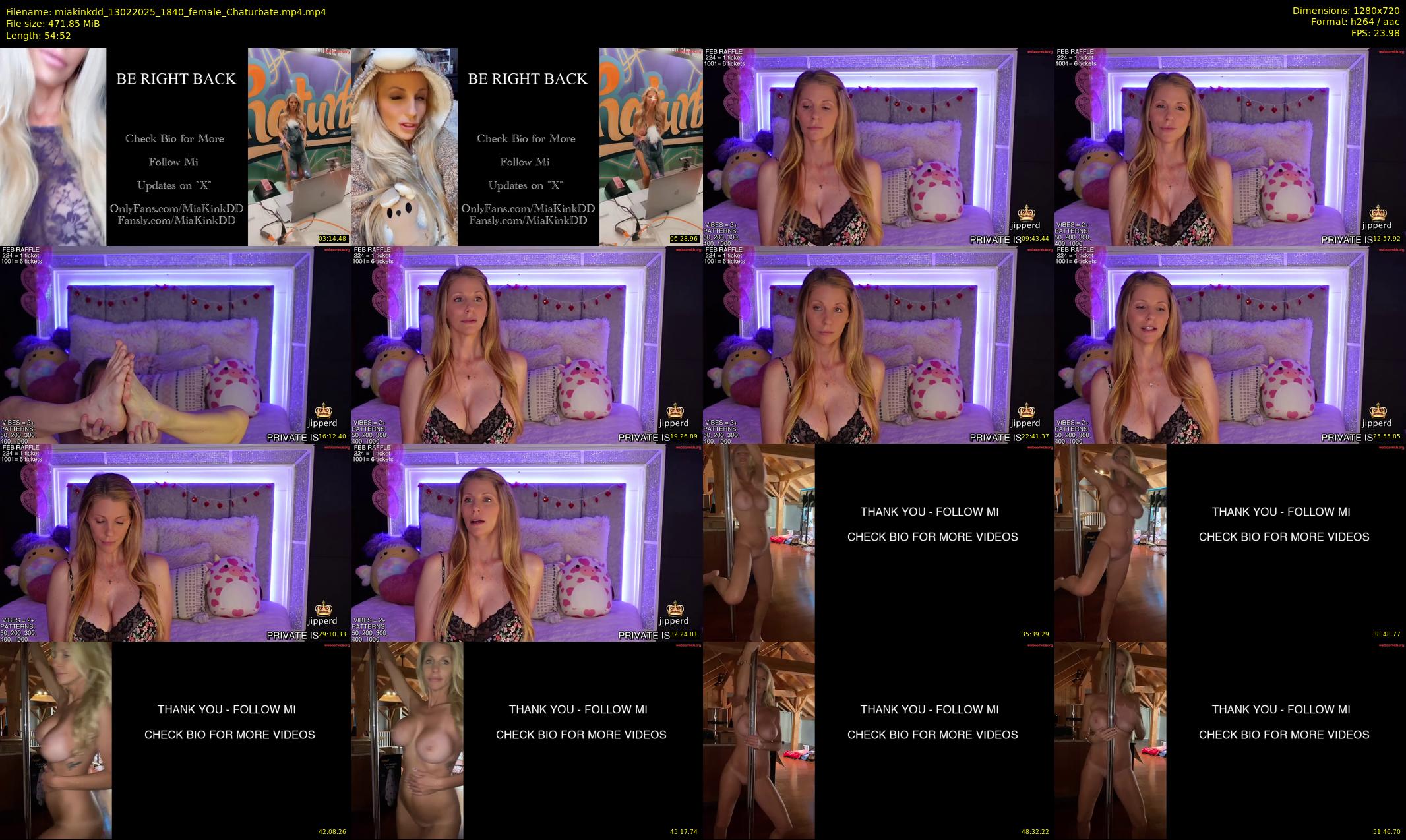 miakinkdd — 55 minute Chaturbate female cam show recording, 720p, Feb 13, 2025