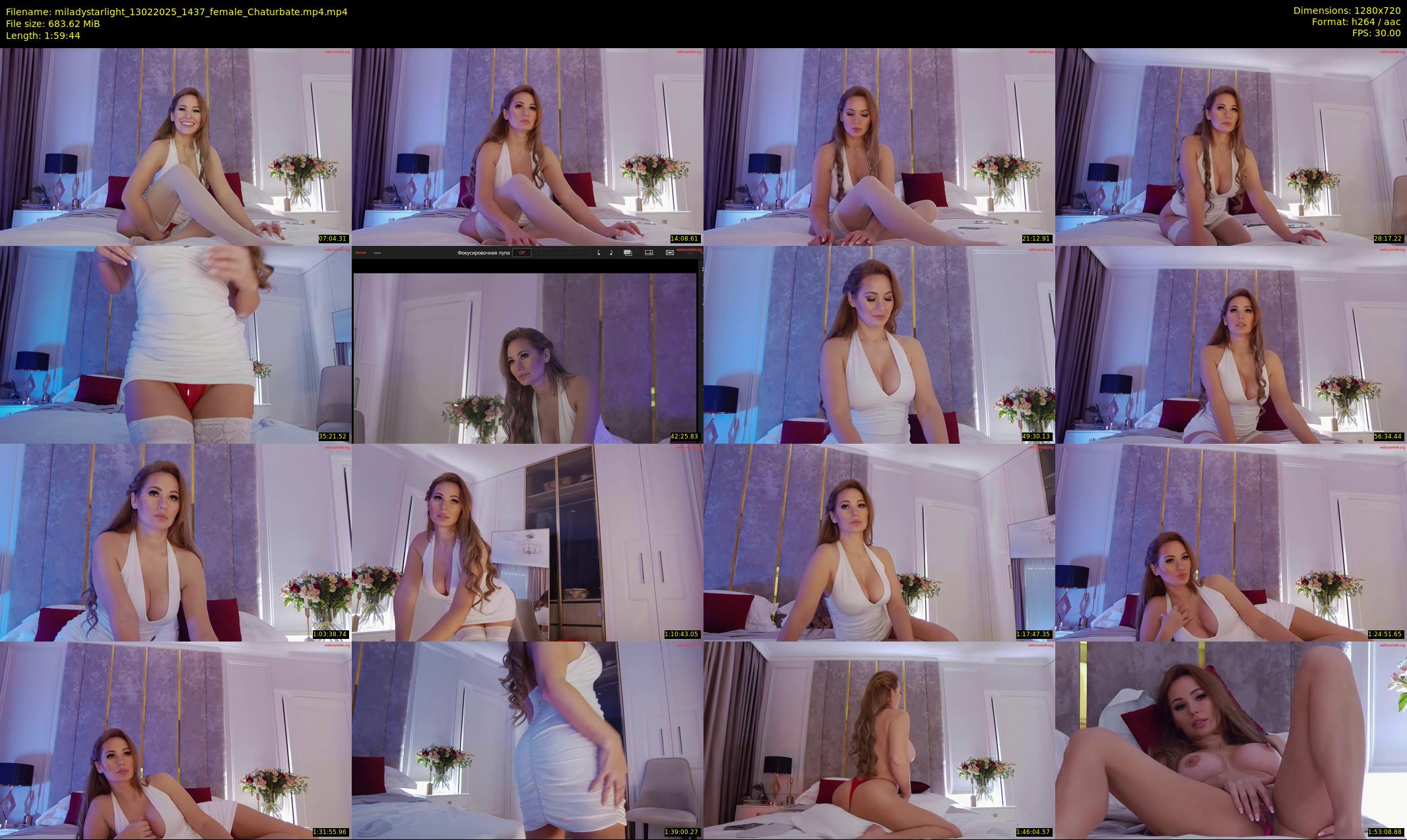 miladystarlight — 120 minute Chaturbate female cam show recording, 720p, Feb 13, 2025