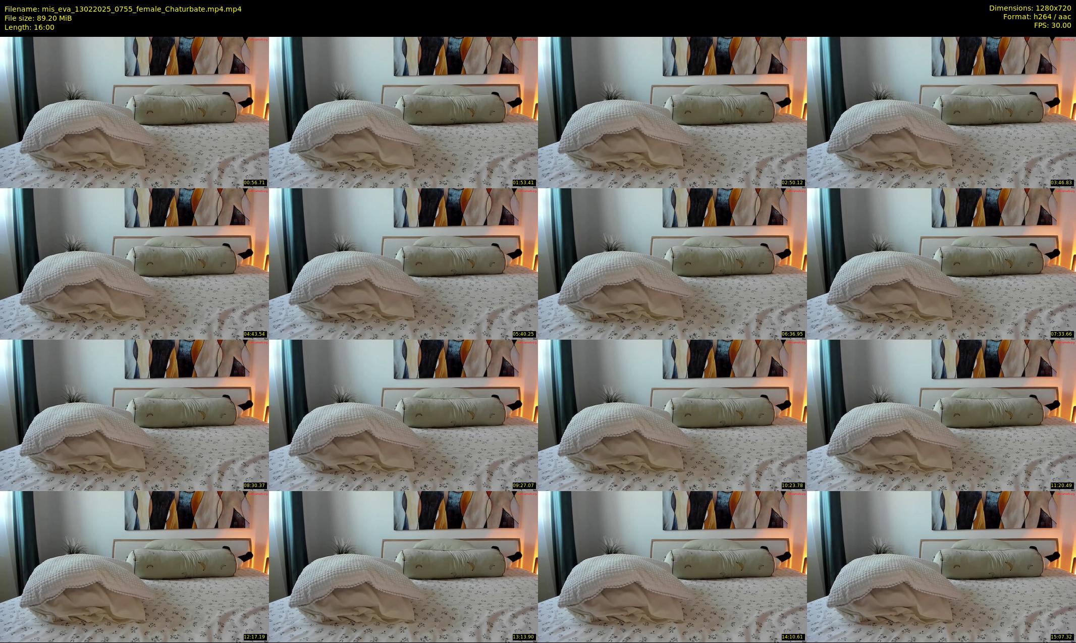 mis_eva — 16 minute Chaturbate female cam show recording, 720p, Feb 13, 2025