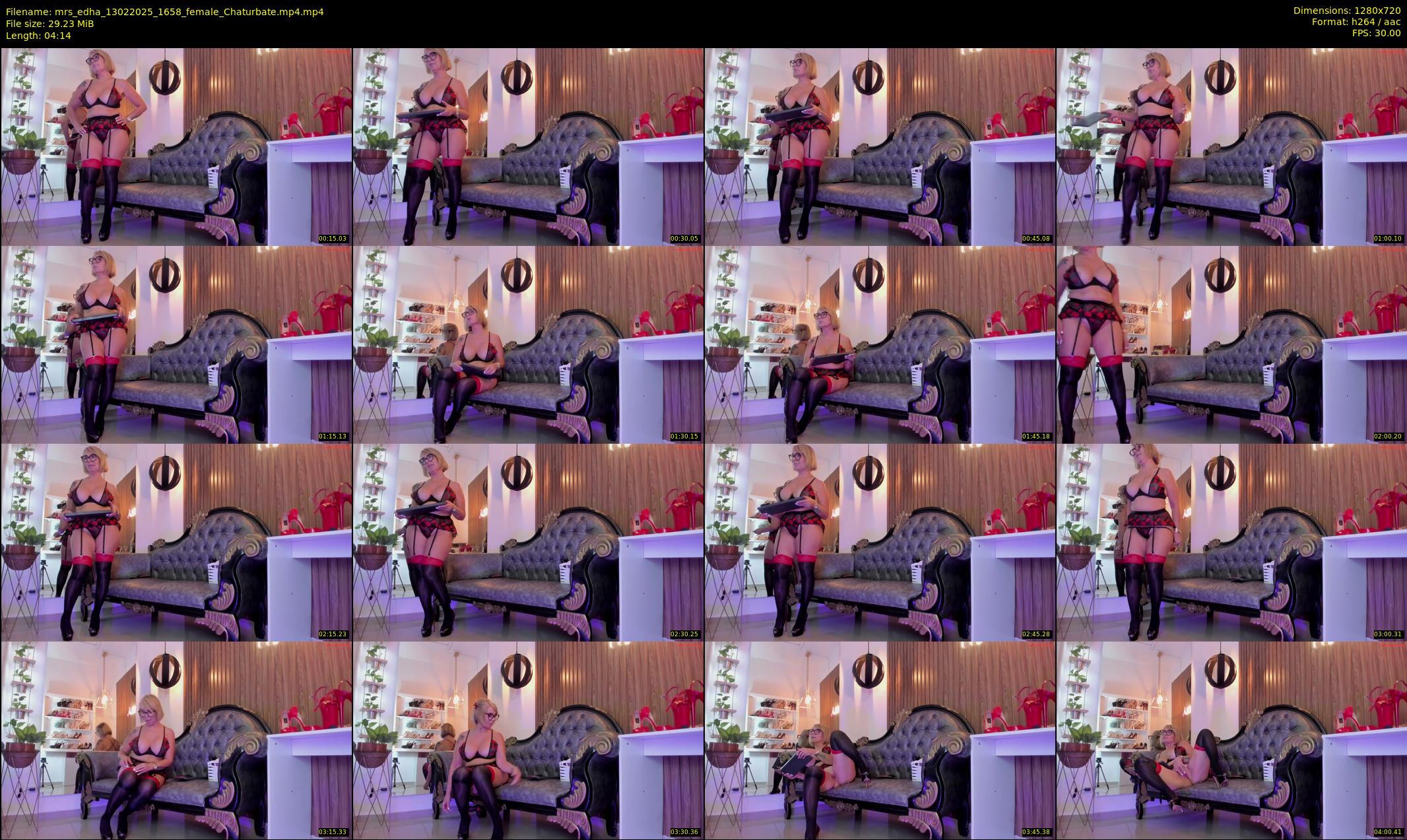 mrs_edha — 5 minute Chaturbate female cam show recording, 720p, Feb 13, 2025