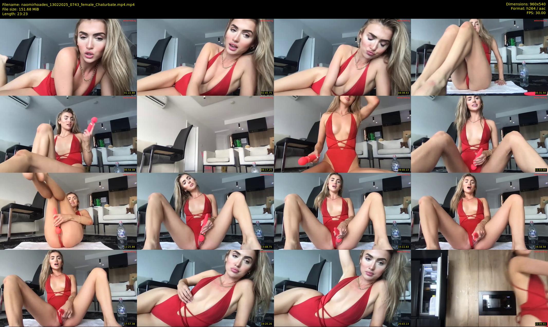 naomirhoades — 24 minute Chaturbate female cam show recording, 480p, Feb 13, 2025