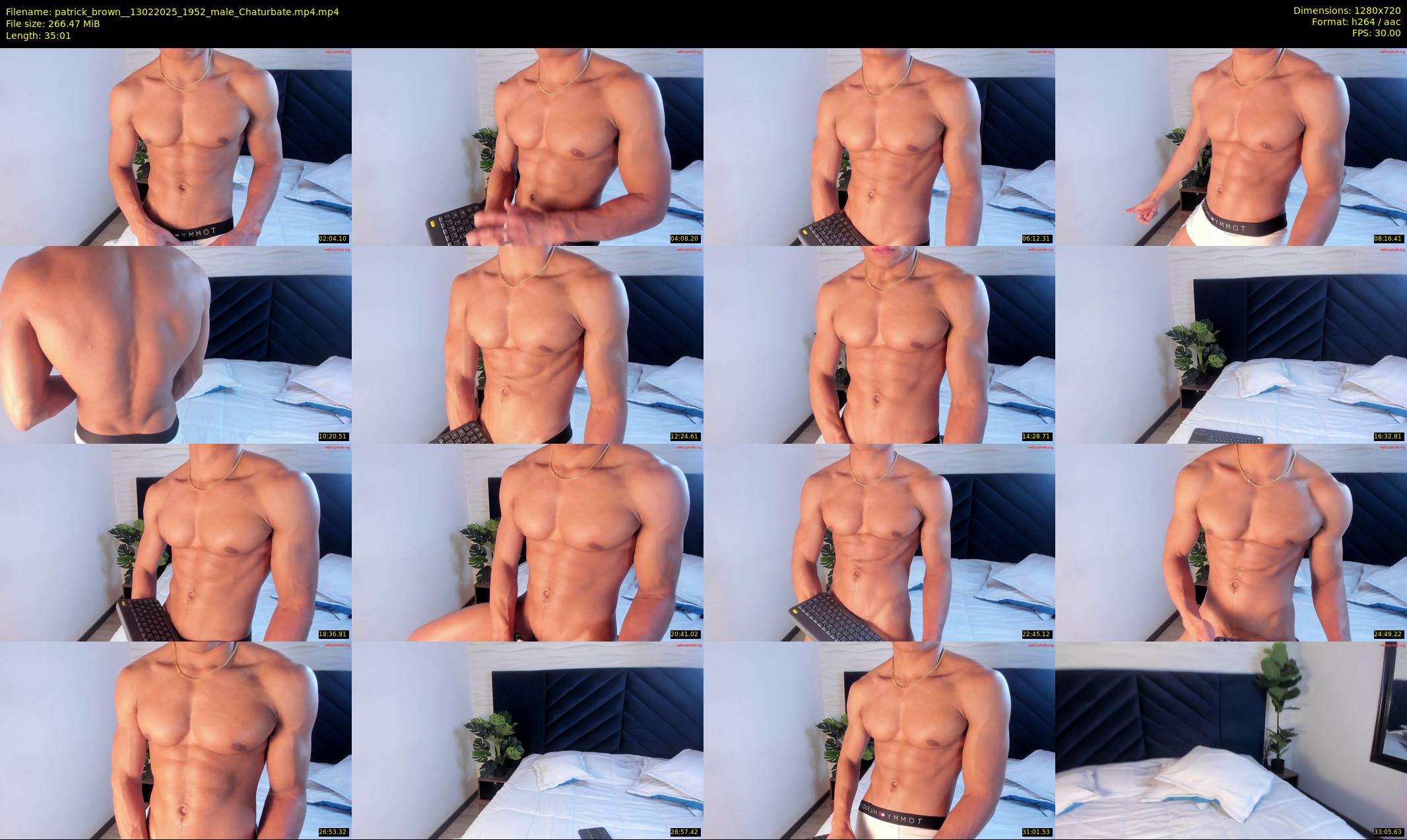 patrick_brown_ — 36 minute Chaturbate male cam show recording, 720p, Feb 13, 2025