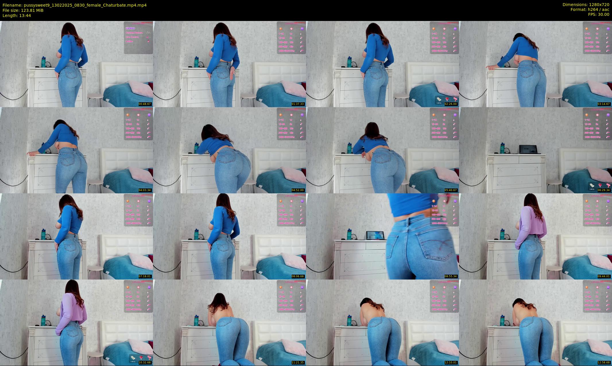 pussysweet9 — 14 minute Chaturbate female cam show recording, 720p, Feb 13, 2025