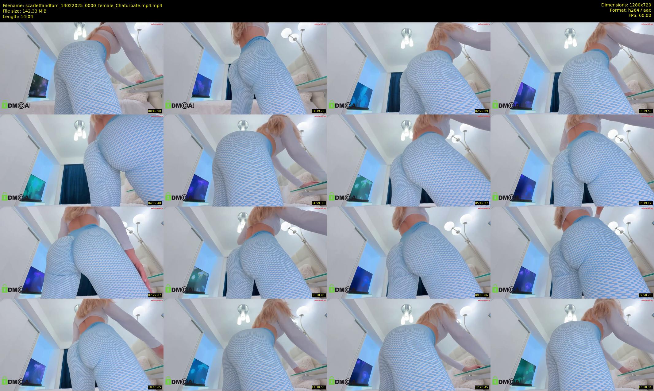 scarlettandtom — 15 minute Chaturbate couple cam show recording, 720p, Feb 14, 2025