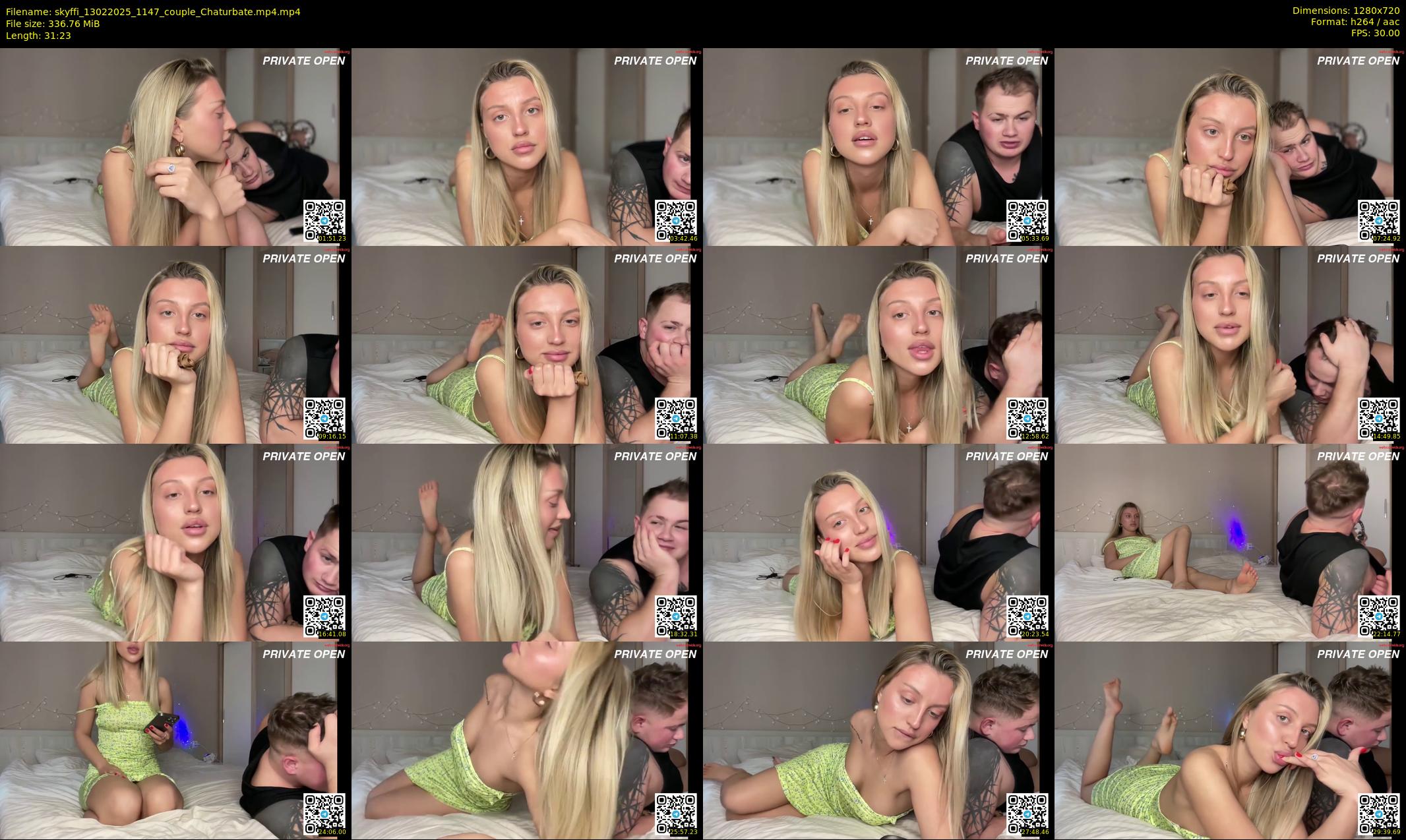 skyffi — 32 minute Chaturbate couple cam show recording, 720p, Feb 13, 2025