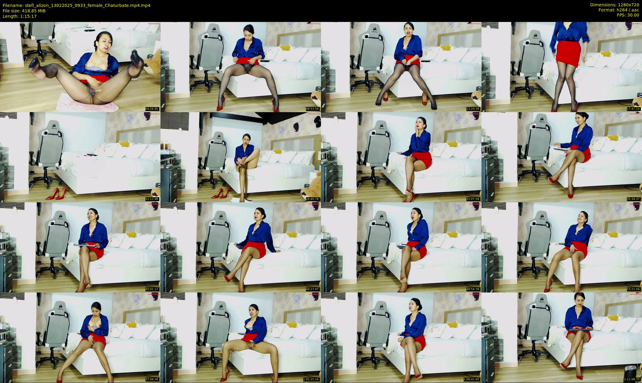 stefi_alizon — 76 minute Chaturbate female cam show recording, 720p, Feb 13, 2025