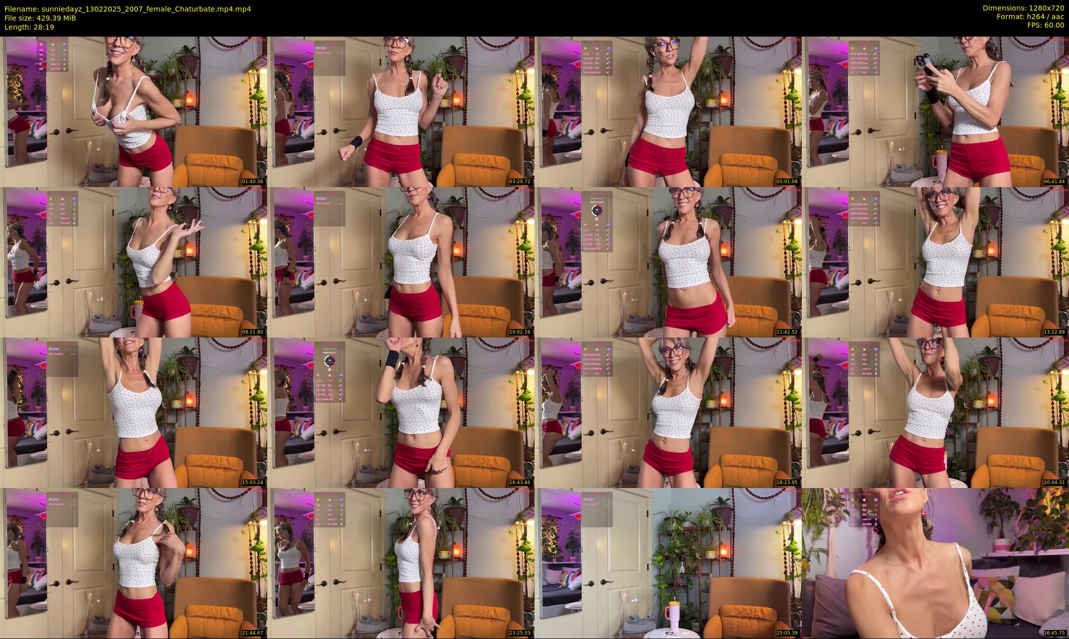 sunniedayz — 29 minute Chaturbate female cam show recording, 720p, Feb 13, 2025