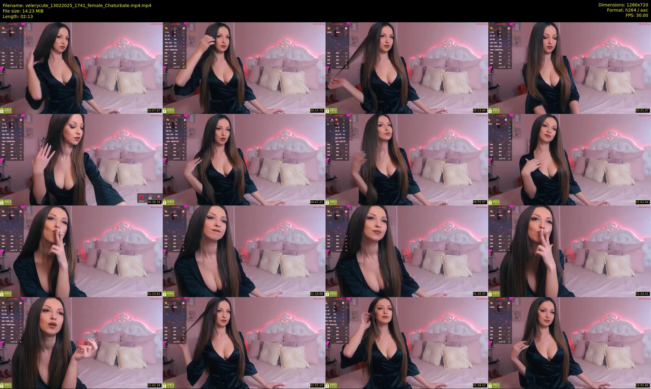velerycute — 3 minute Chaturbate female cam show recording, 720p, Feb 13, 2025