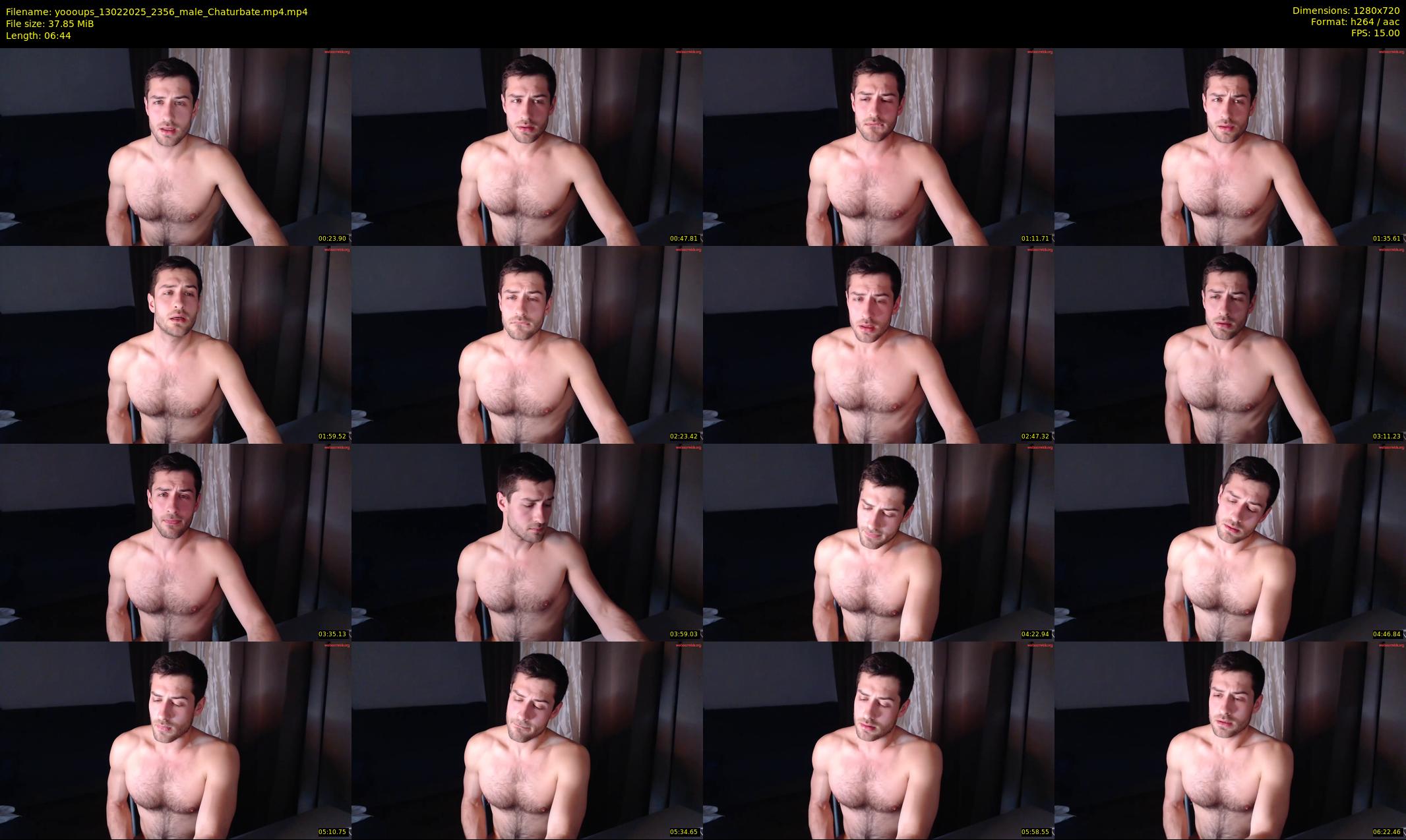yoooups — 7 minute Chaturbate male cam show recording, 720p, Feb 13, 2025