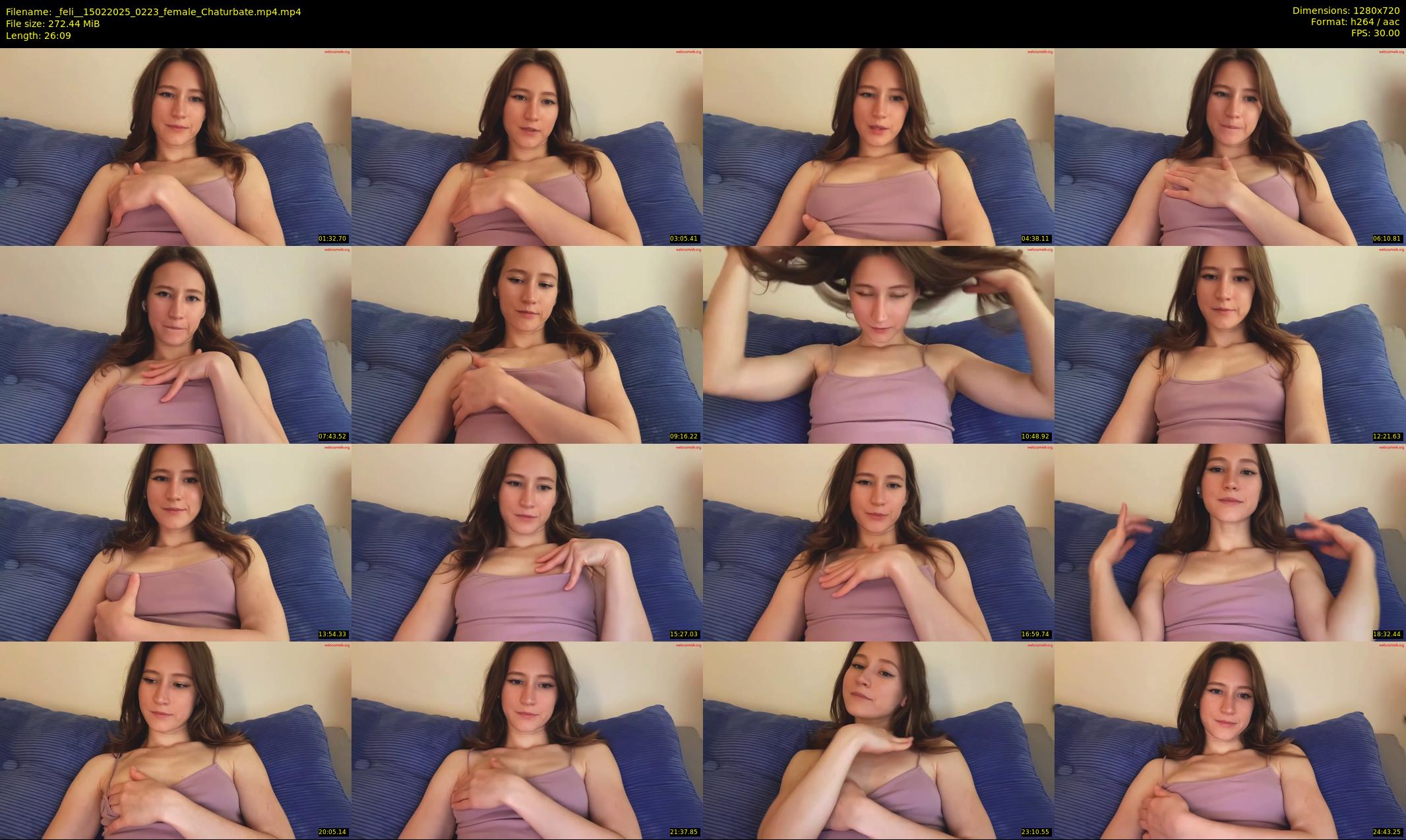 _feli_ — 27 minute Chaturbate female cam show recording, 720p, Feb 15, 2025